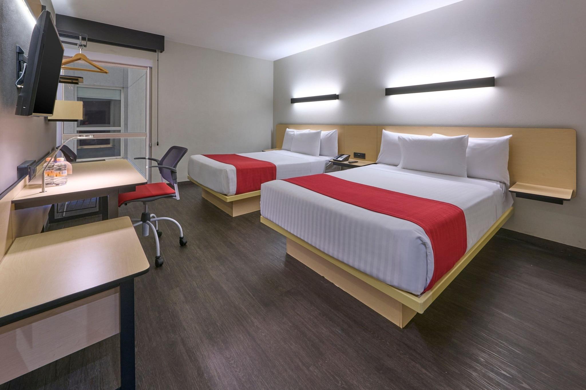 Double Two Double Beds