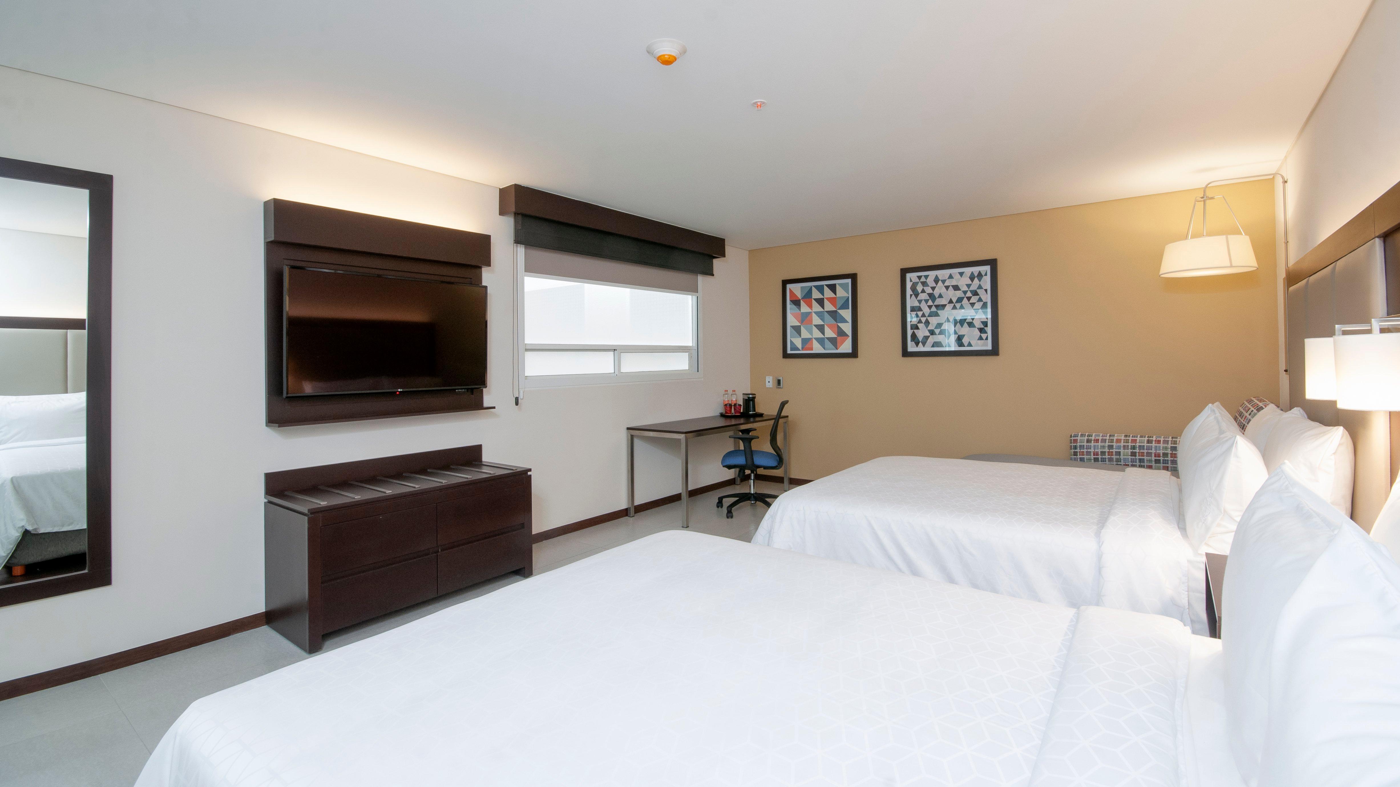 Double Two Queen Beds