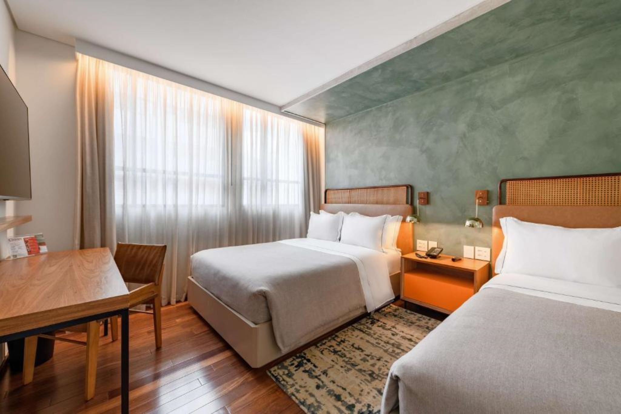 Triple Two Queen Beds