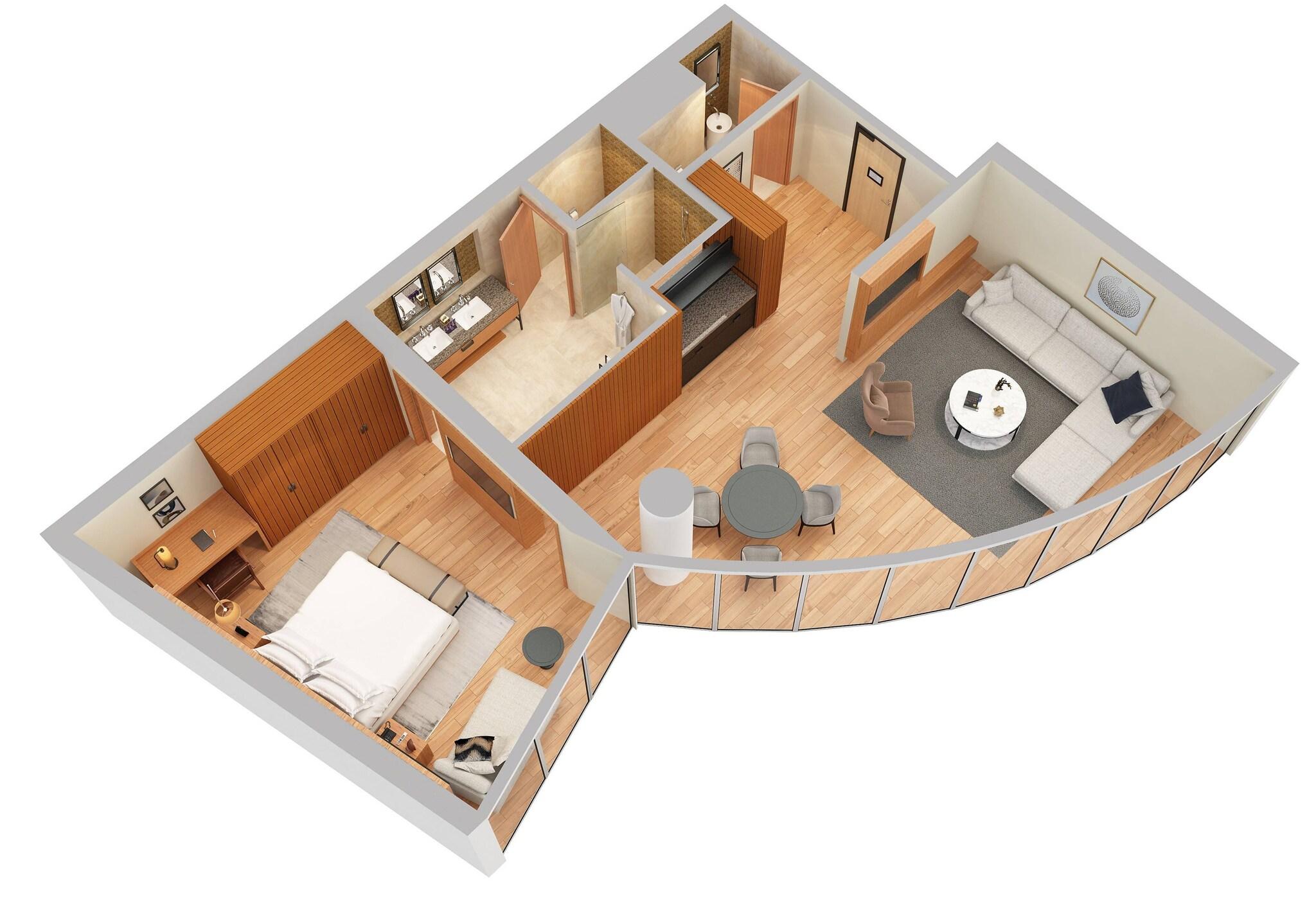 Suite King Bed One Bedroom 