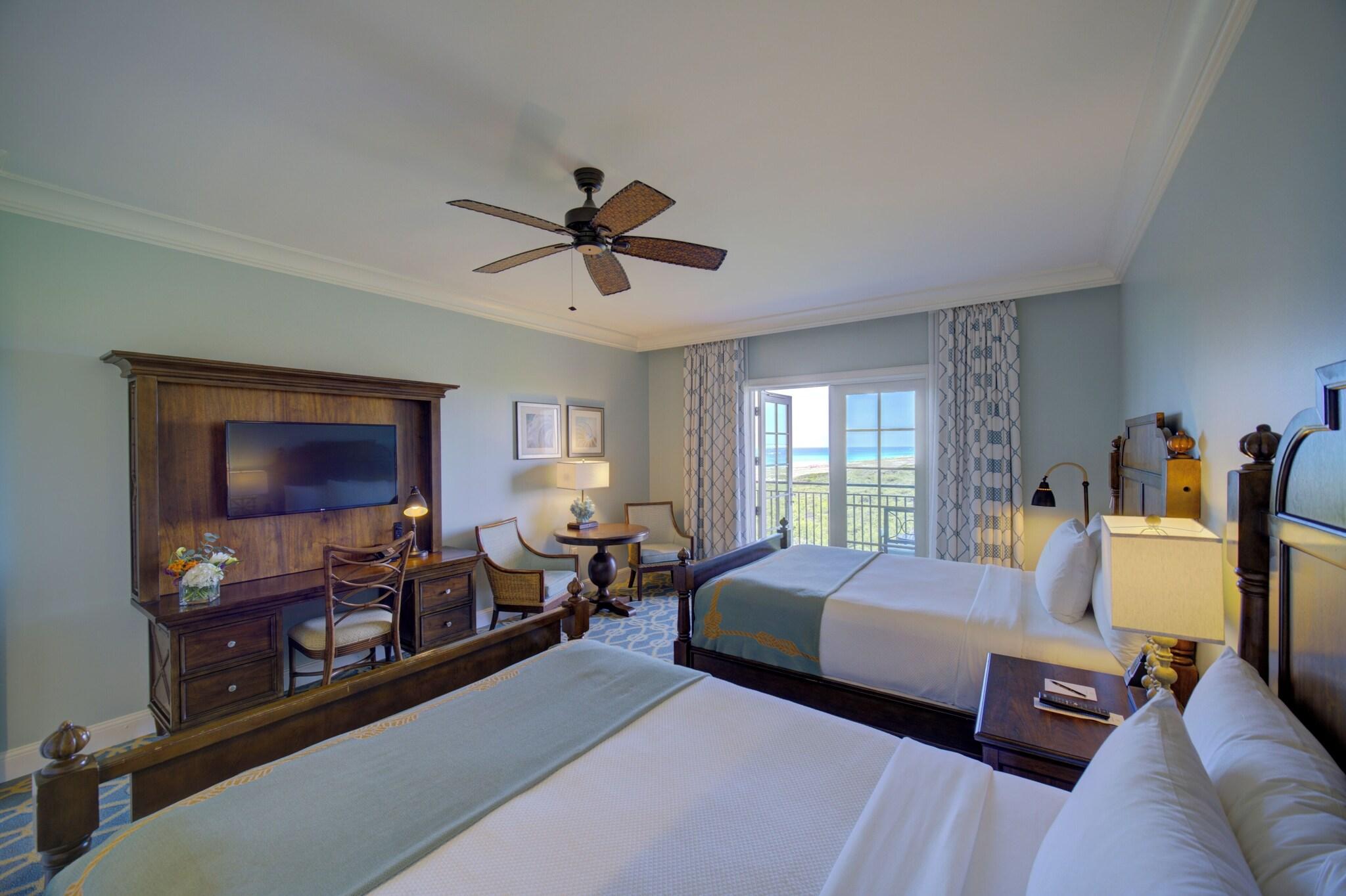 Double Two Double Beds with Views