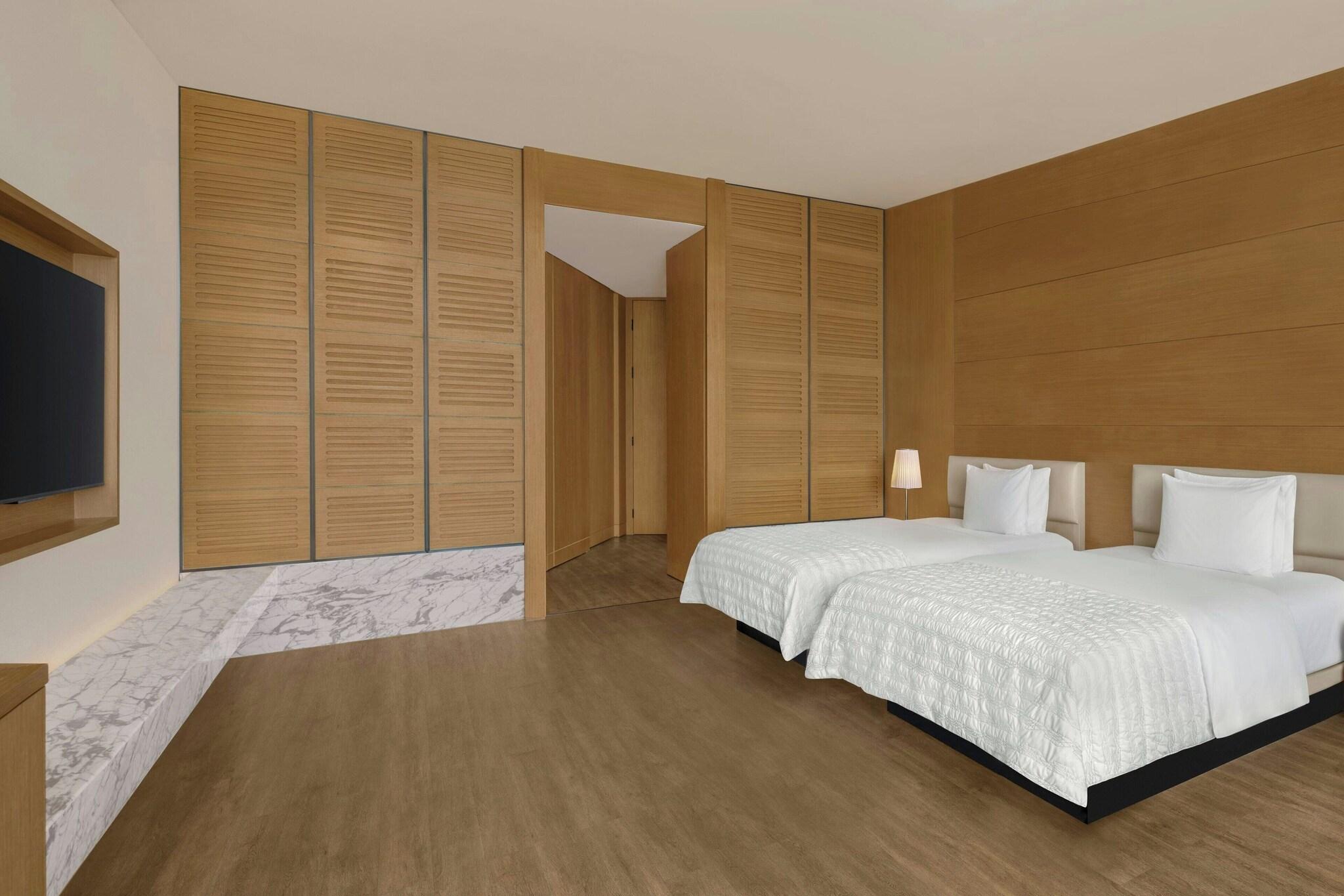 Quadruple Ocean View Two Double Beds