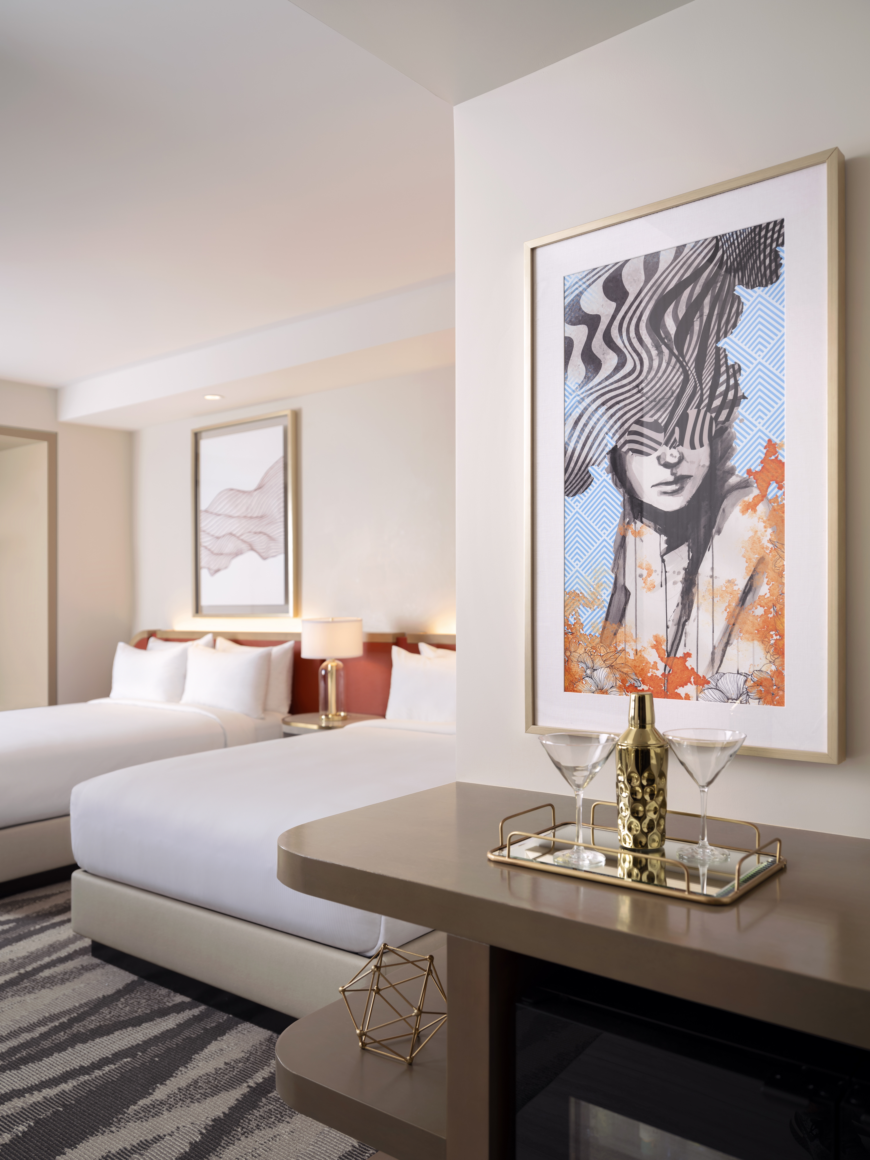 Double Two Queen Beds Premium