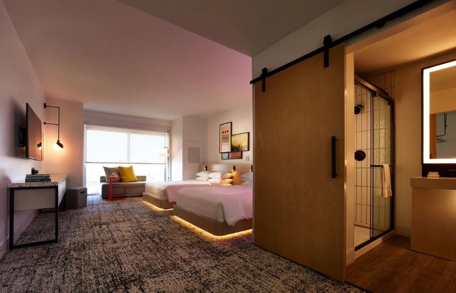 Double Accessible-queen Size Bed