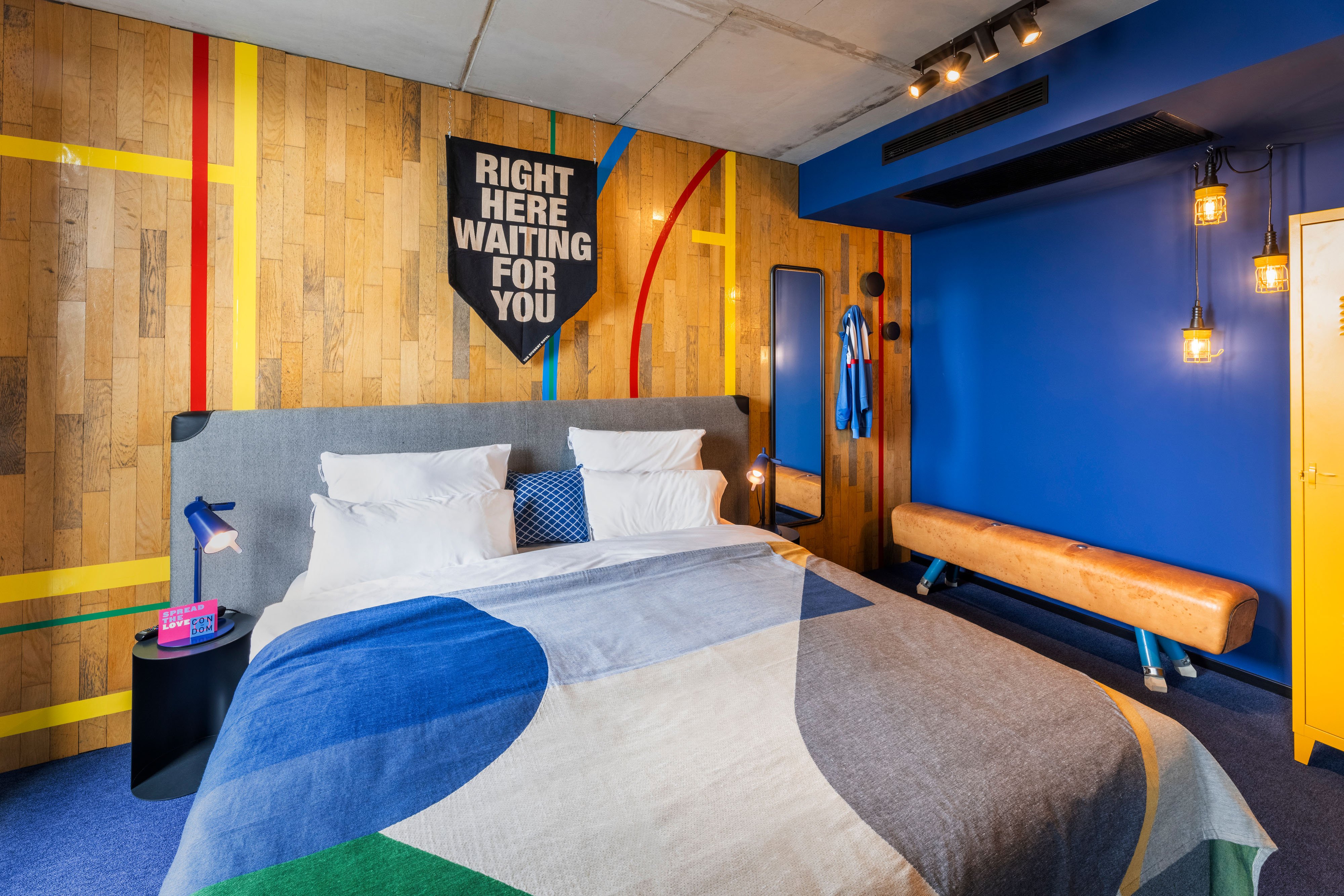 Double Two Double Beds