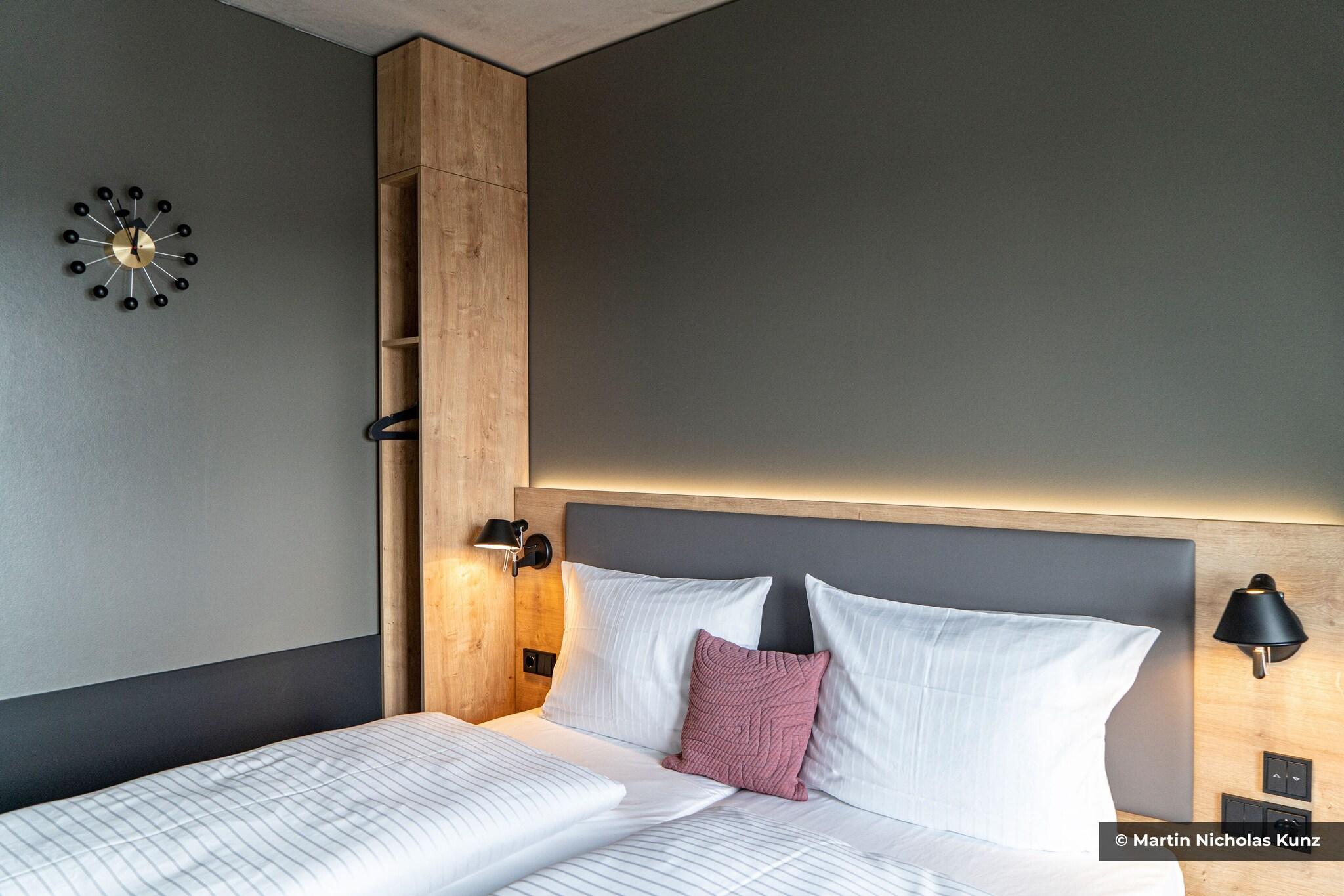 Double Single King Size Bed