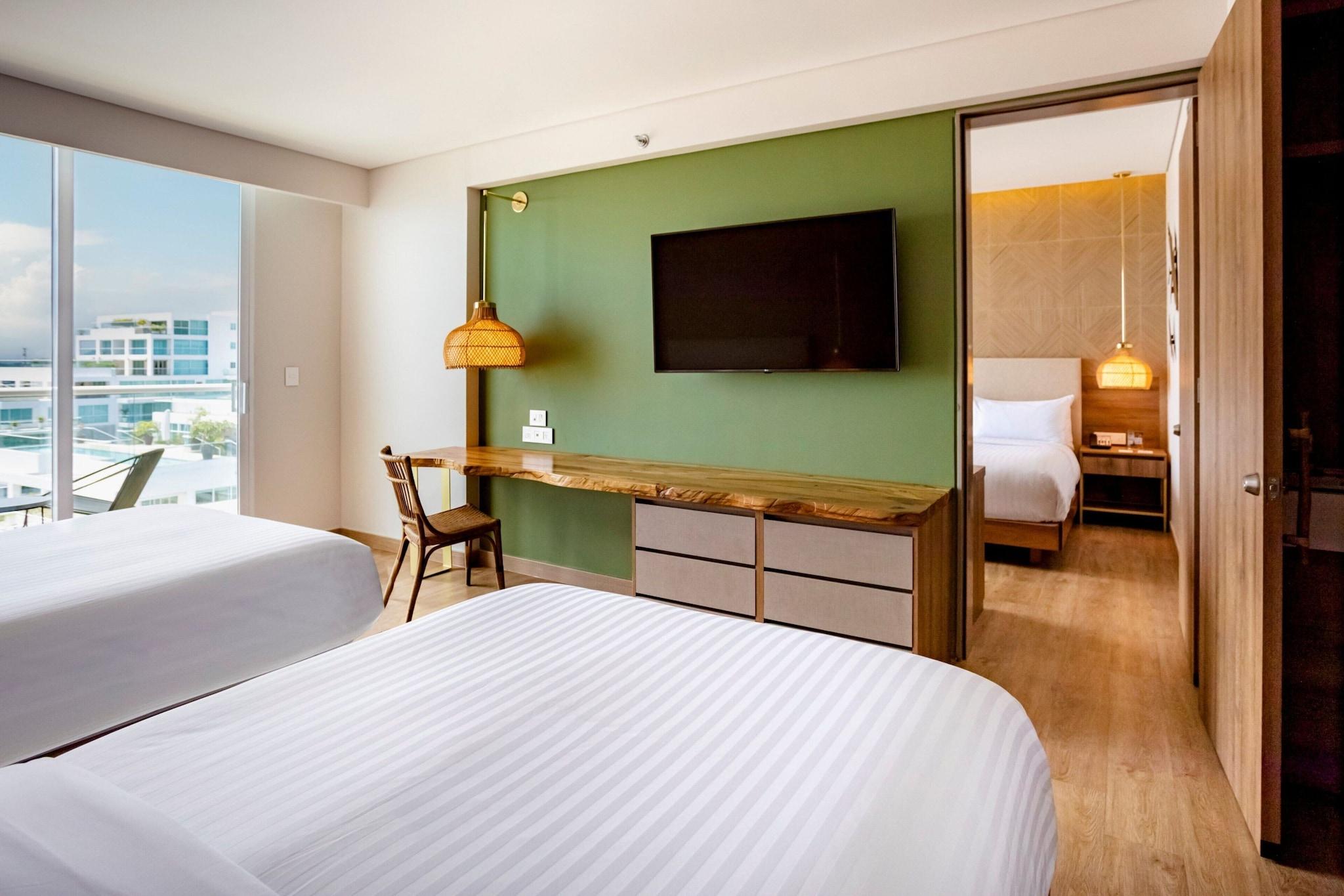 Quadruple Two Double Beds