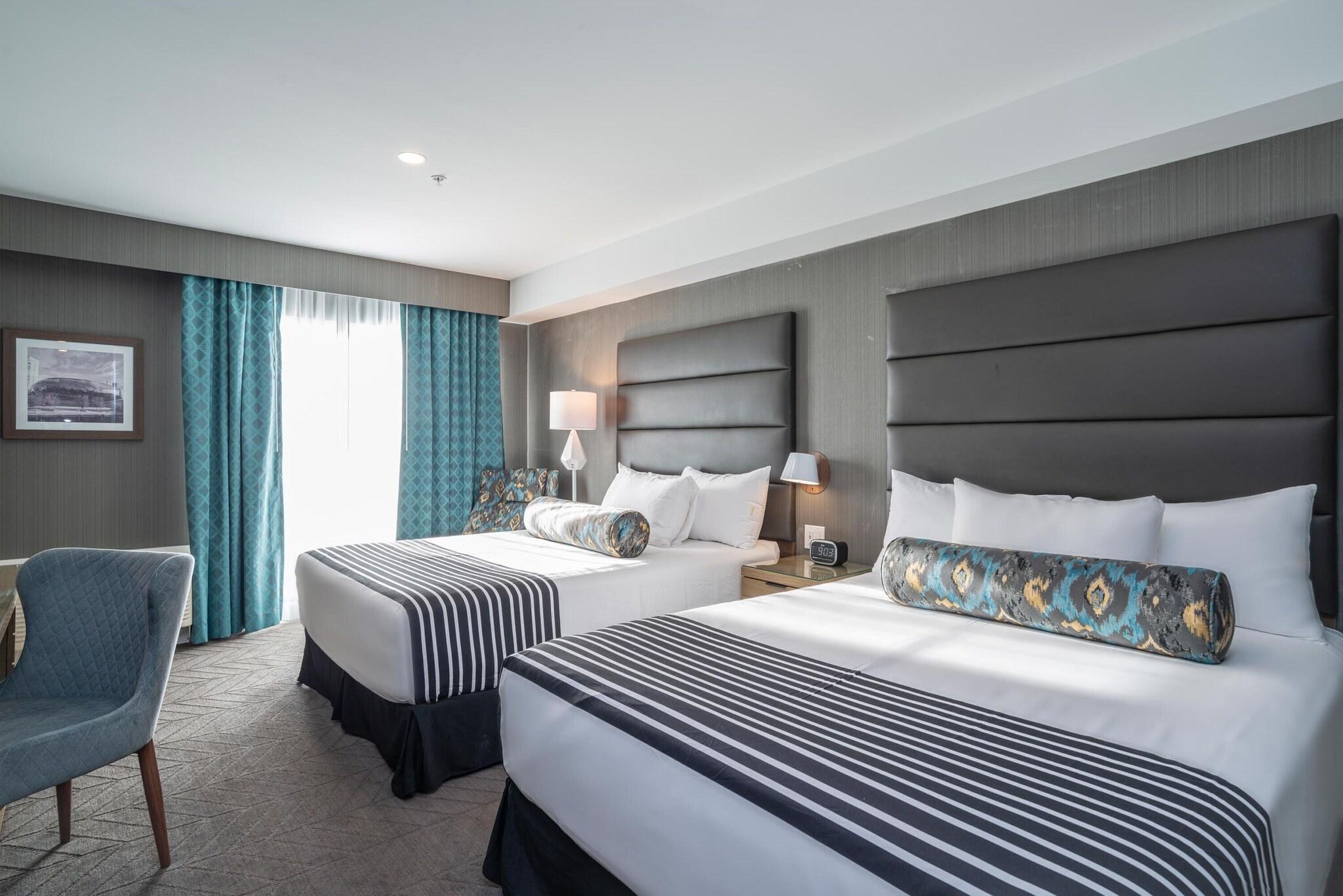 Double Two Queen Beds