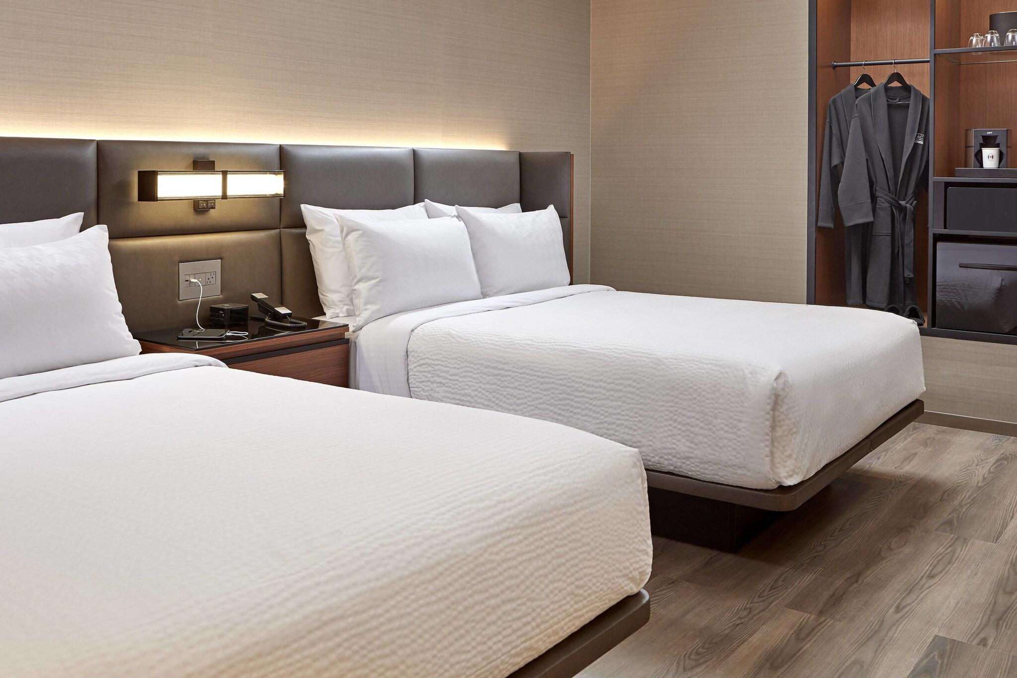 Double Two Queen Beds