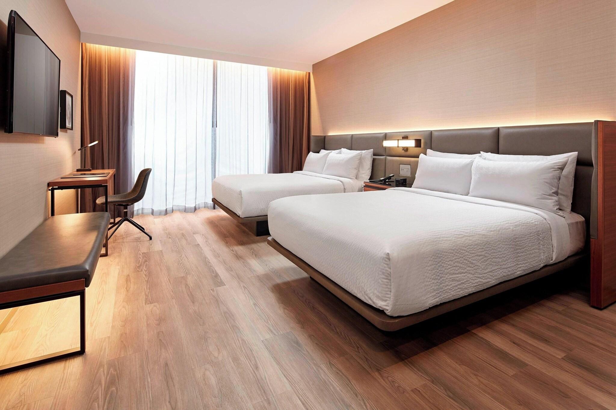 Double Two Queen Beds