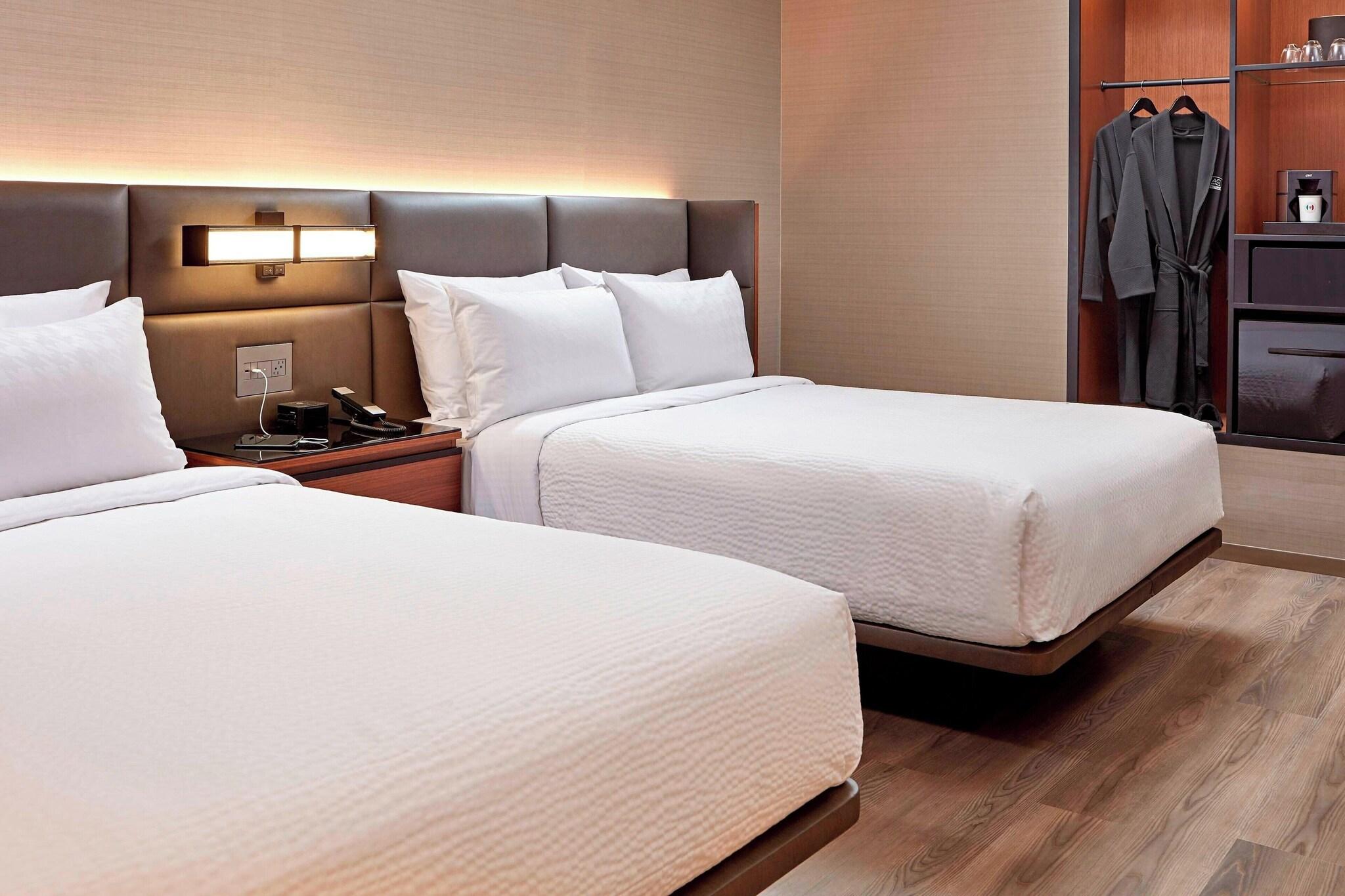 Double Two Queen Beds