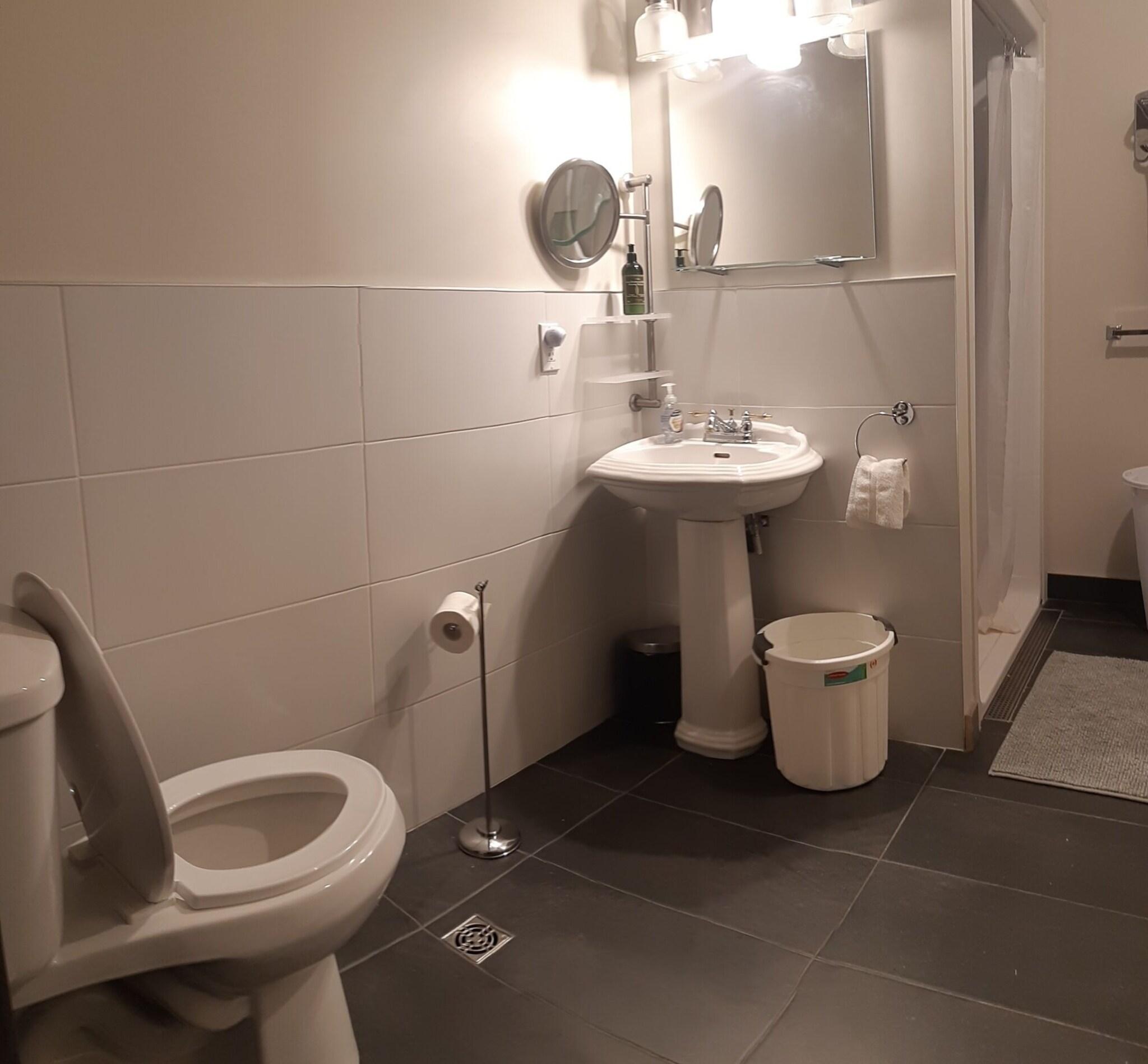 Family Room with Shared Bathroom