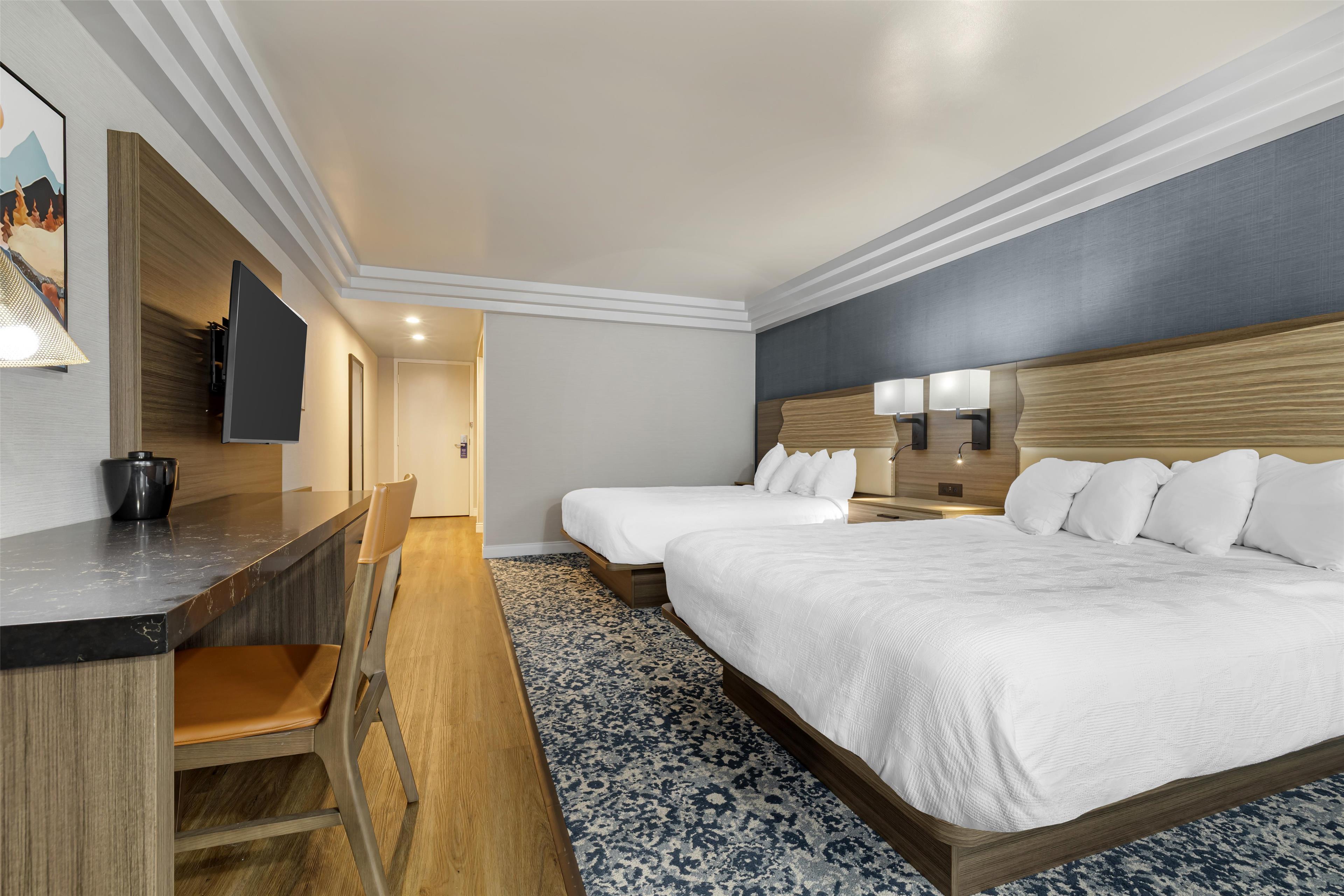 Double Two Queen Beds