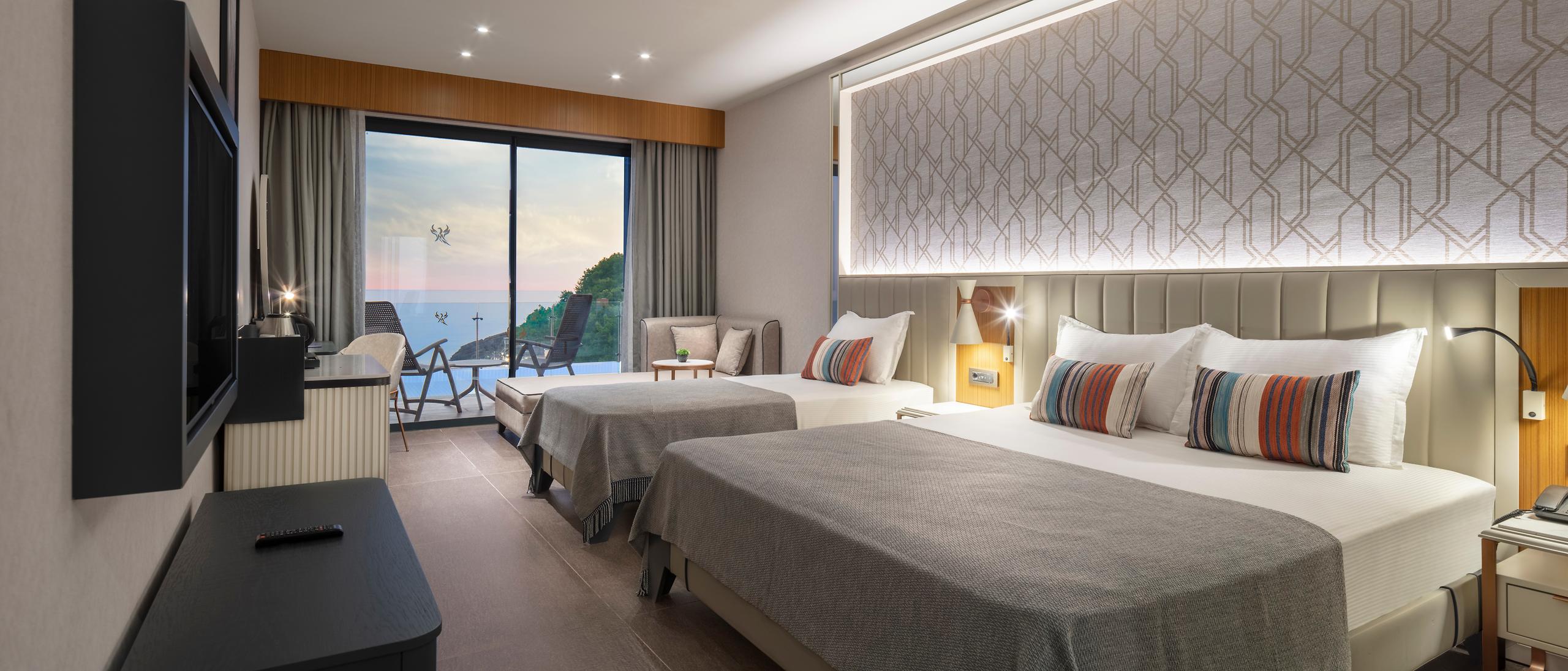 Double Single Superior Sea View