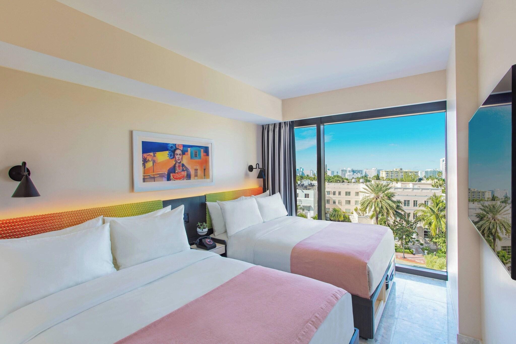 Quadruple Two Queen Beds