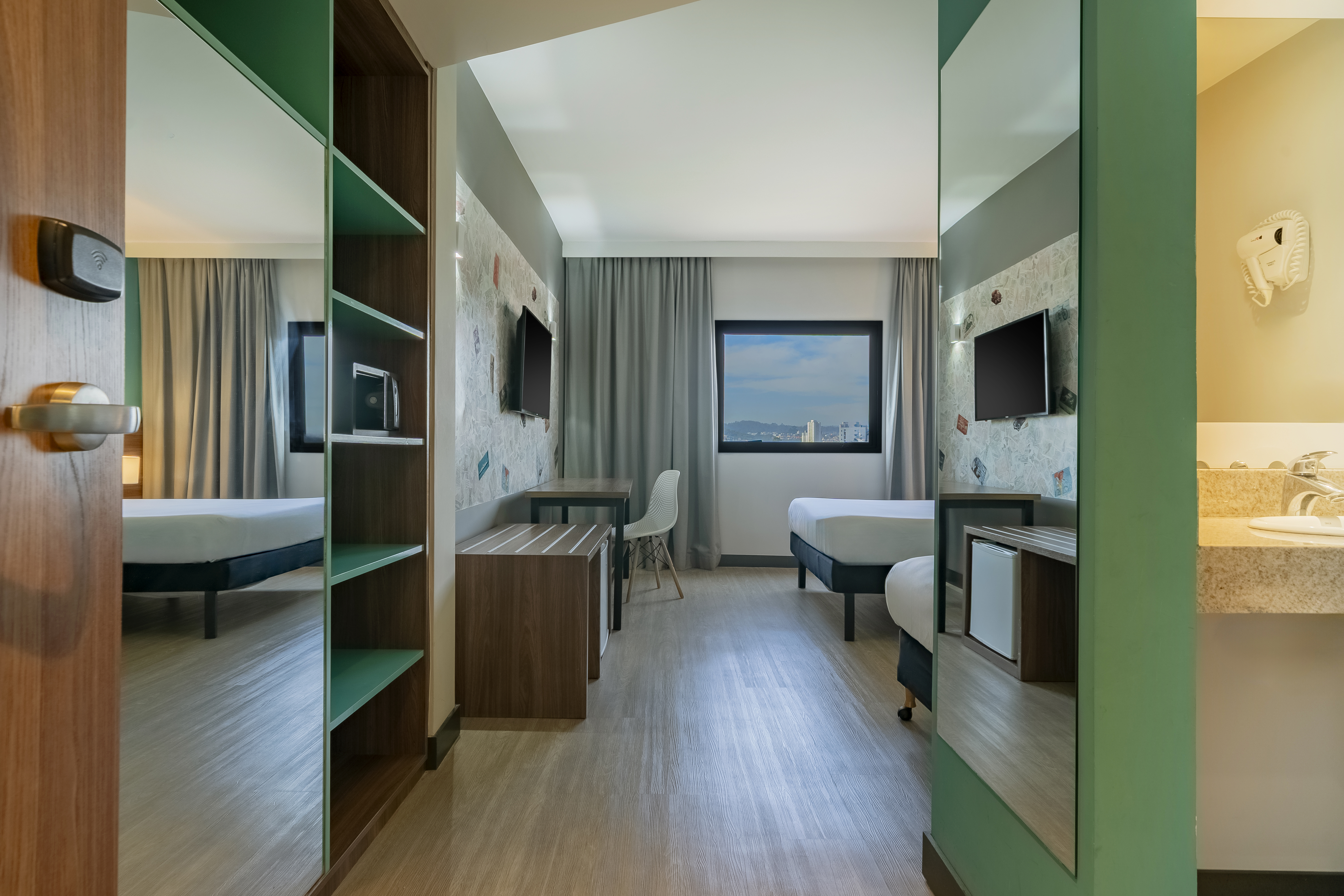 Triple with Double Bed