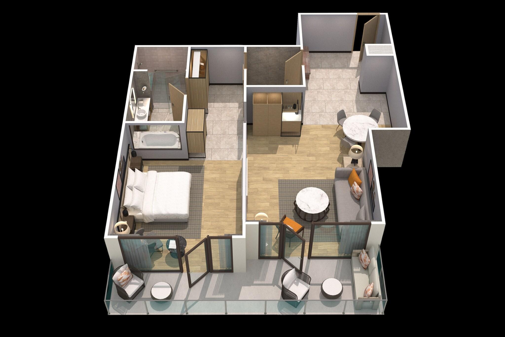 Suite Ocean View King Bed