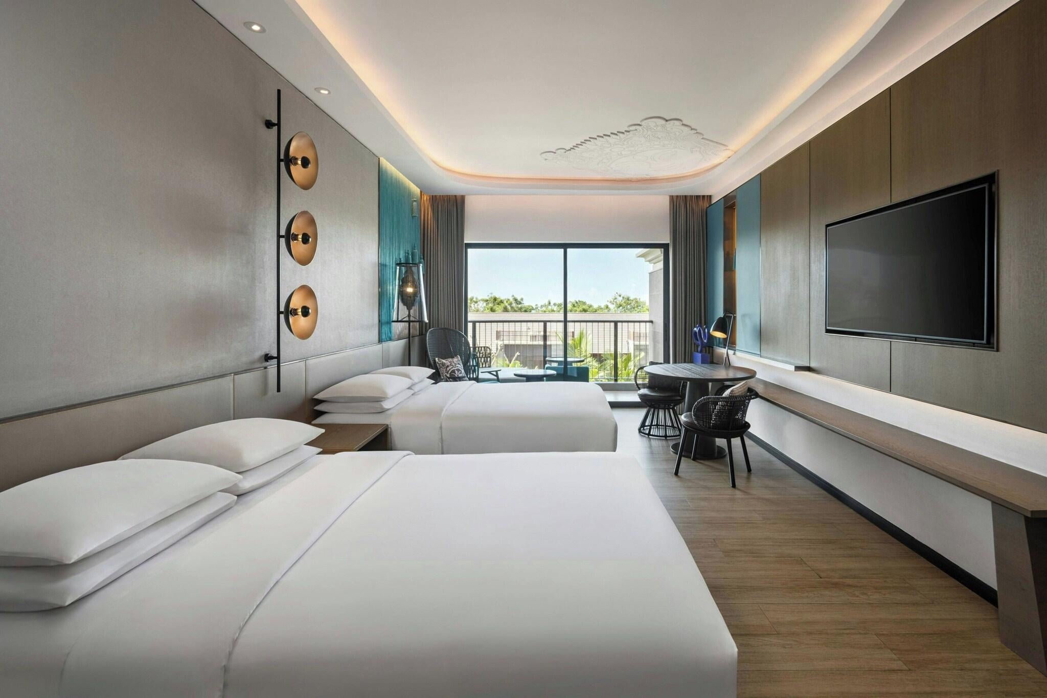 Quadruple Deluxe Two Double Beds