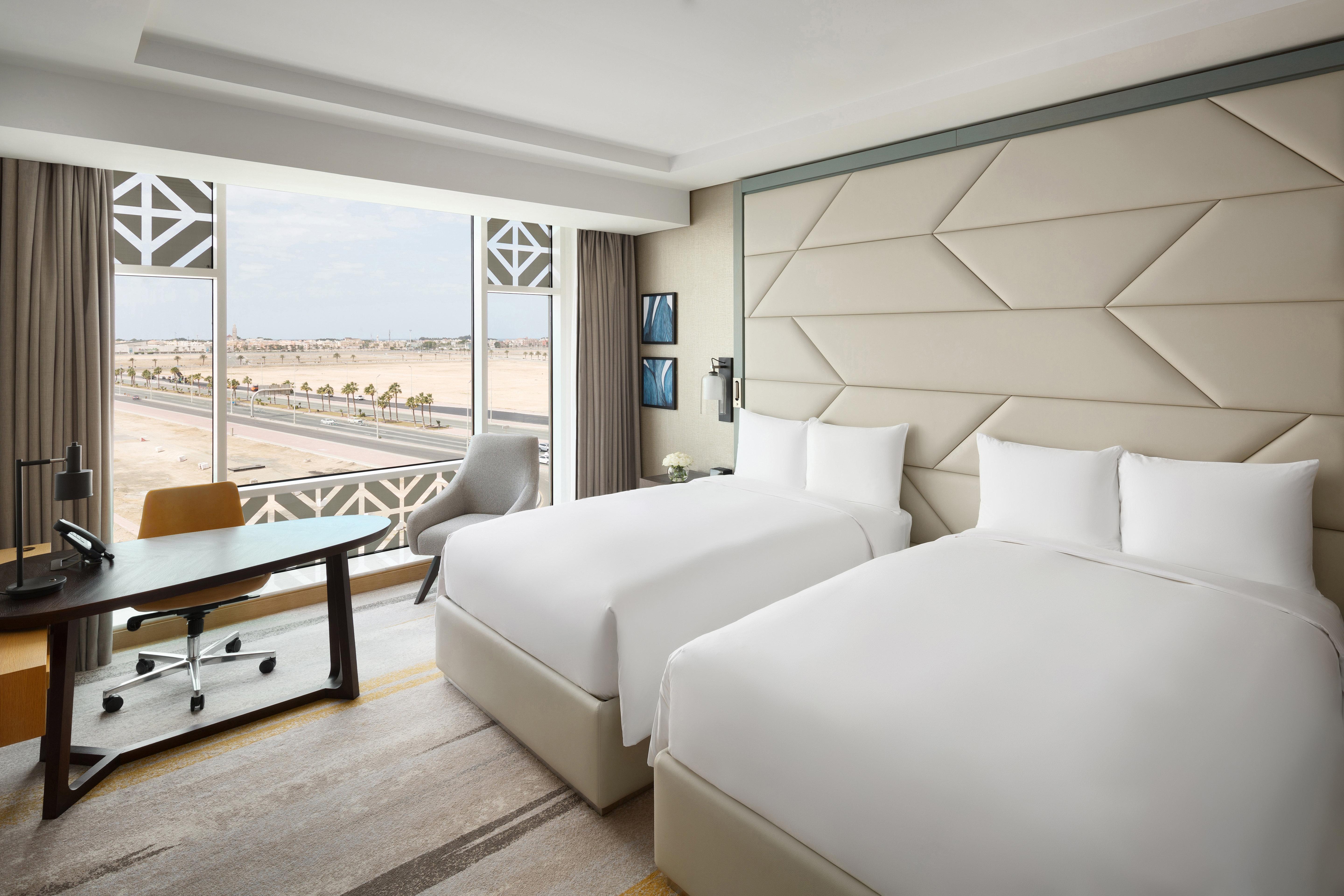 Double Two Queen Beds