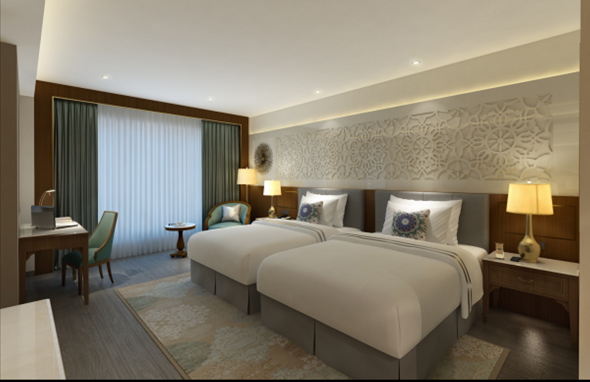 Double Deluxe King Bed