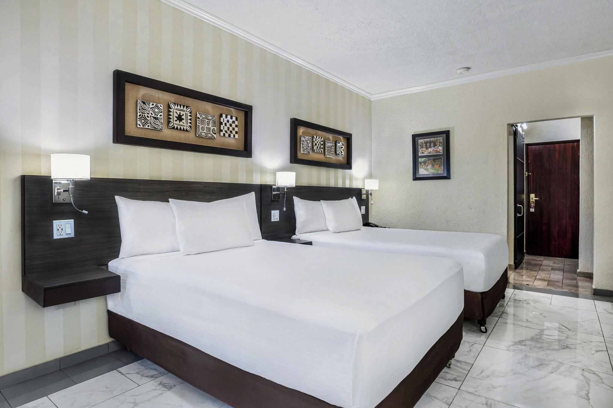 Double Two Queen Beds