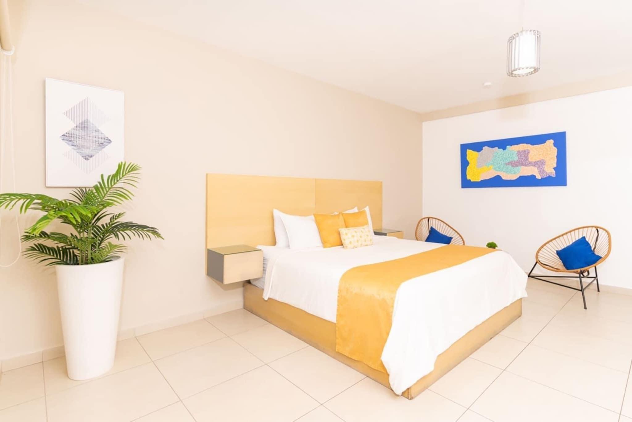 Double Single One Bed