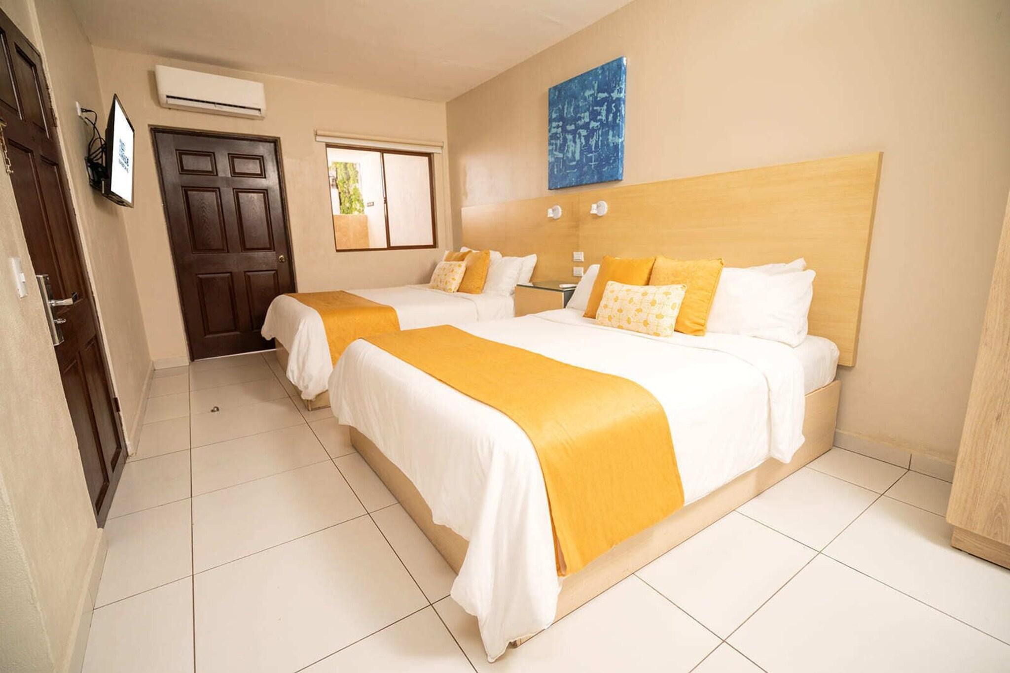 Double Two Queen Beds