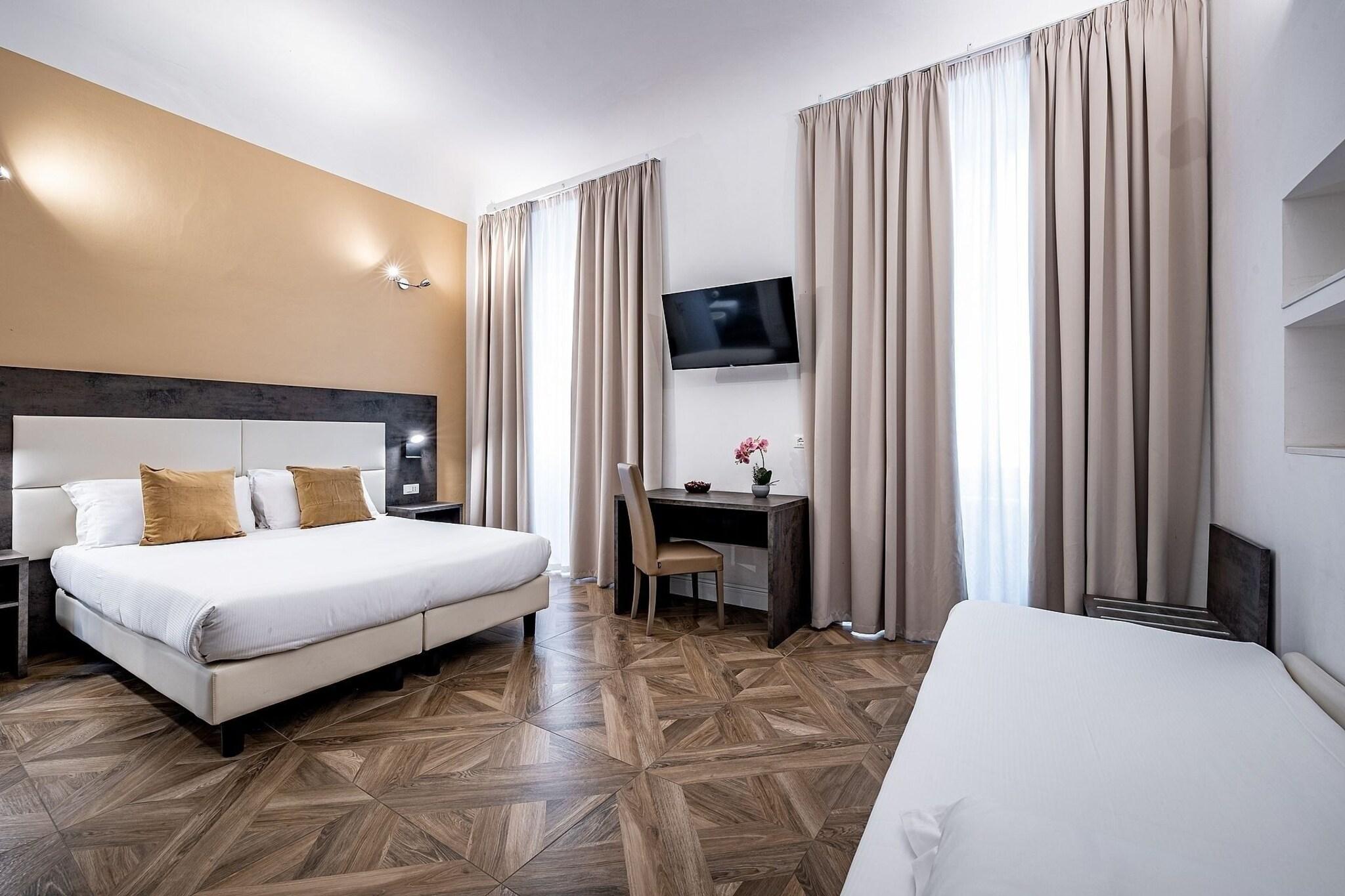 Triple with Double Bed