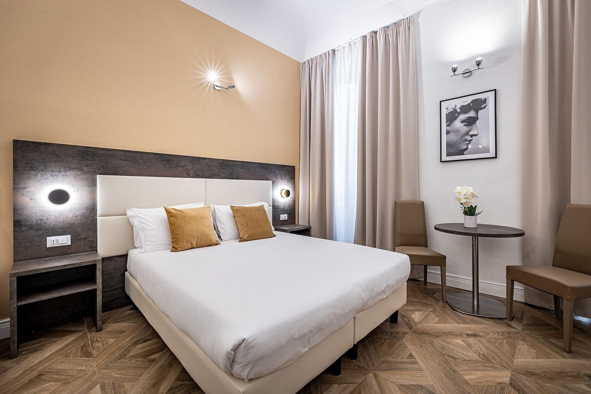 Quadruple with Double Bed