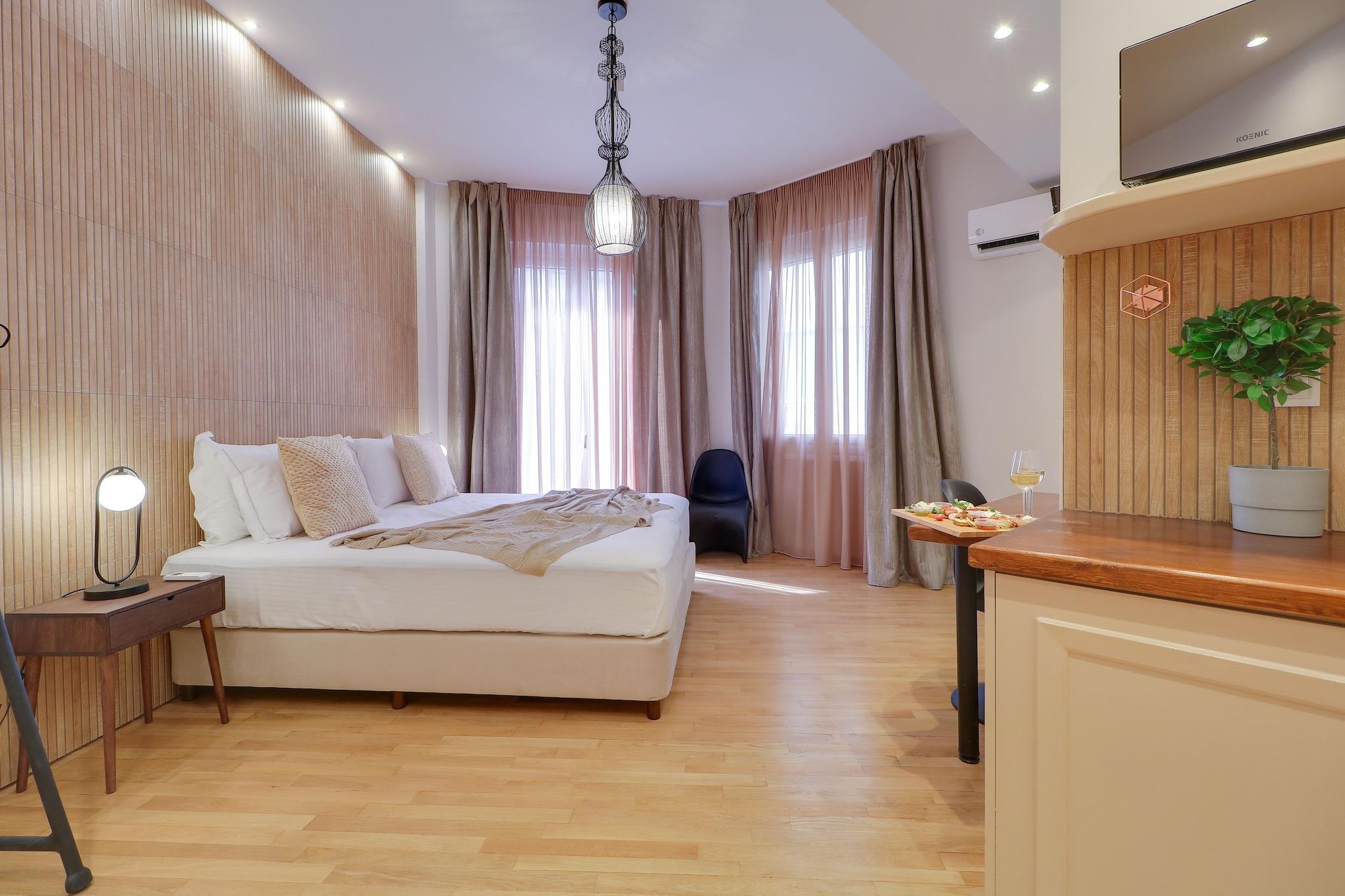 Double or Twin Premium King Bed