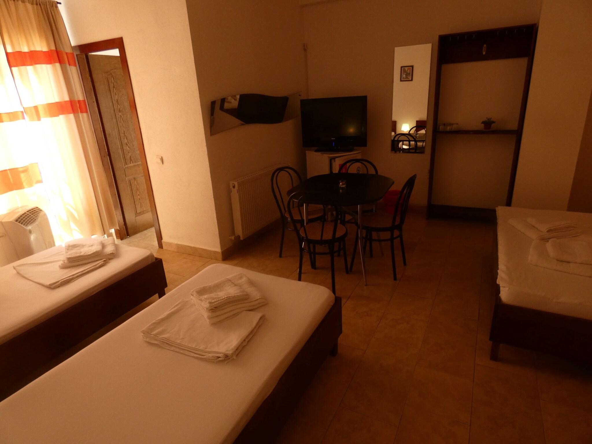 Quadruple with Double Bed