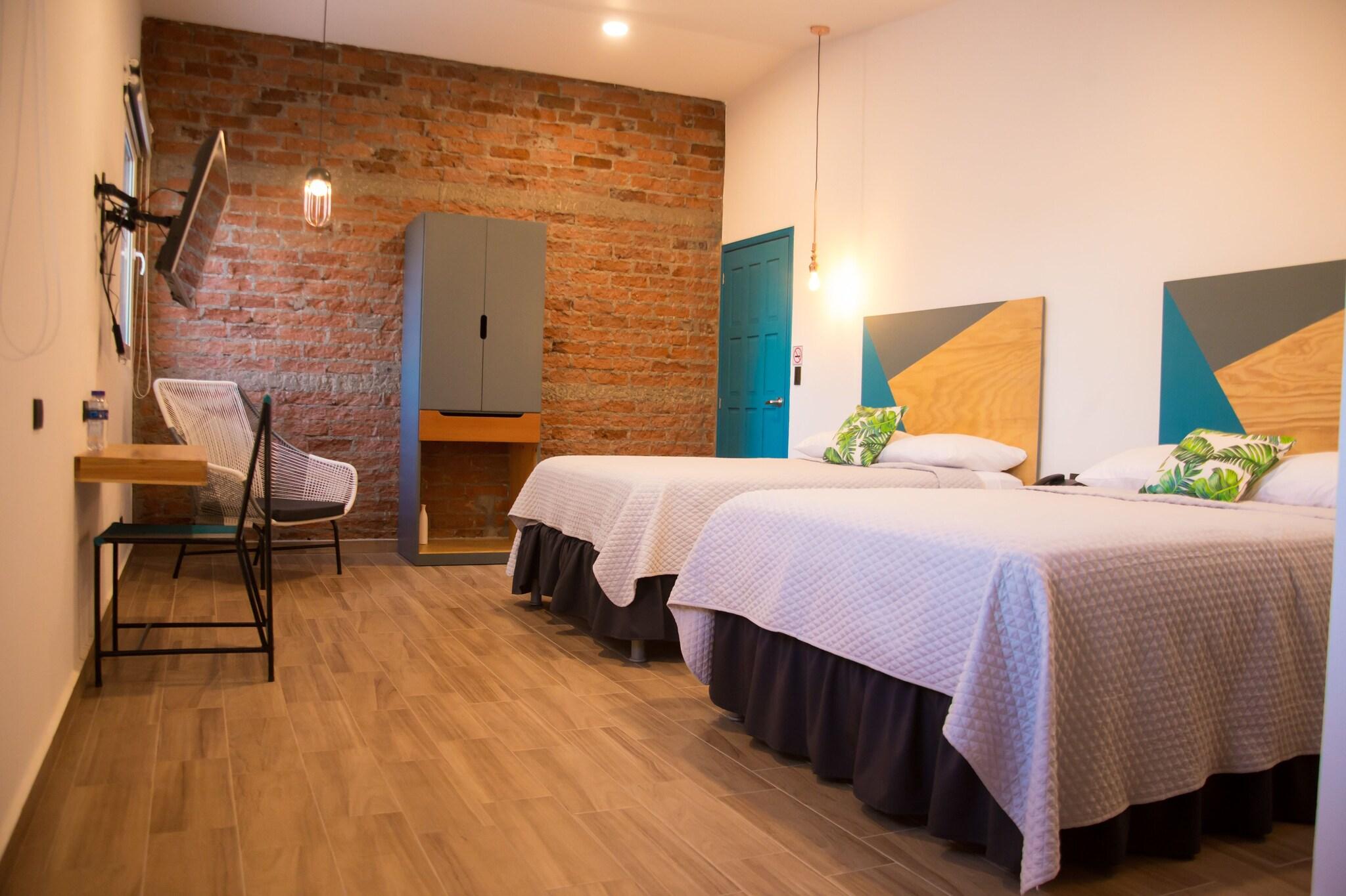 Double or Twin Two Double Beds