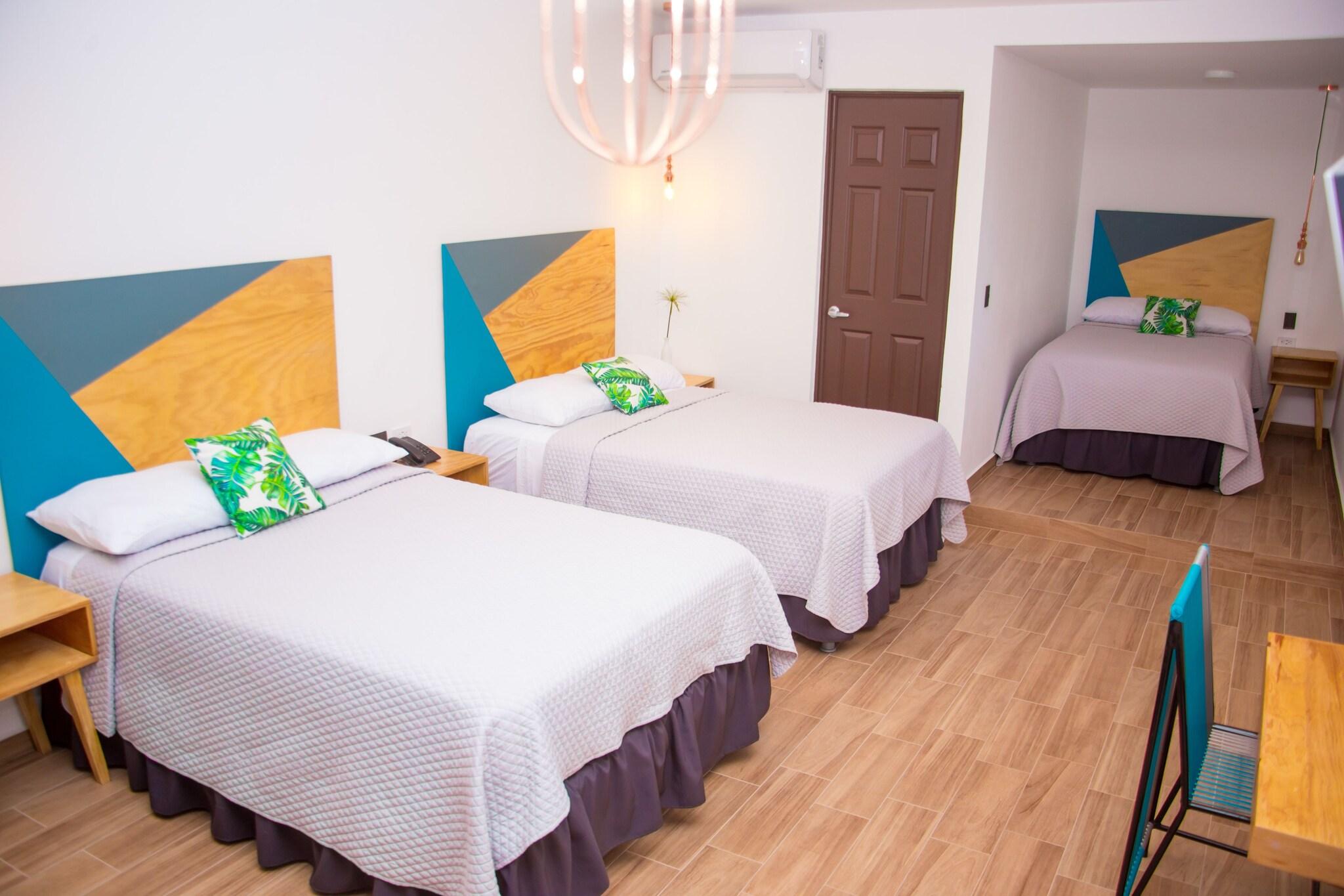 Double or Twin Two Double Beds