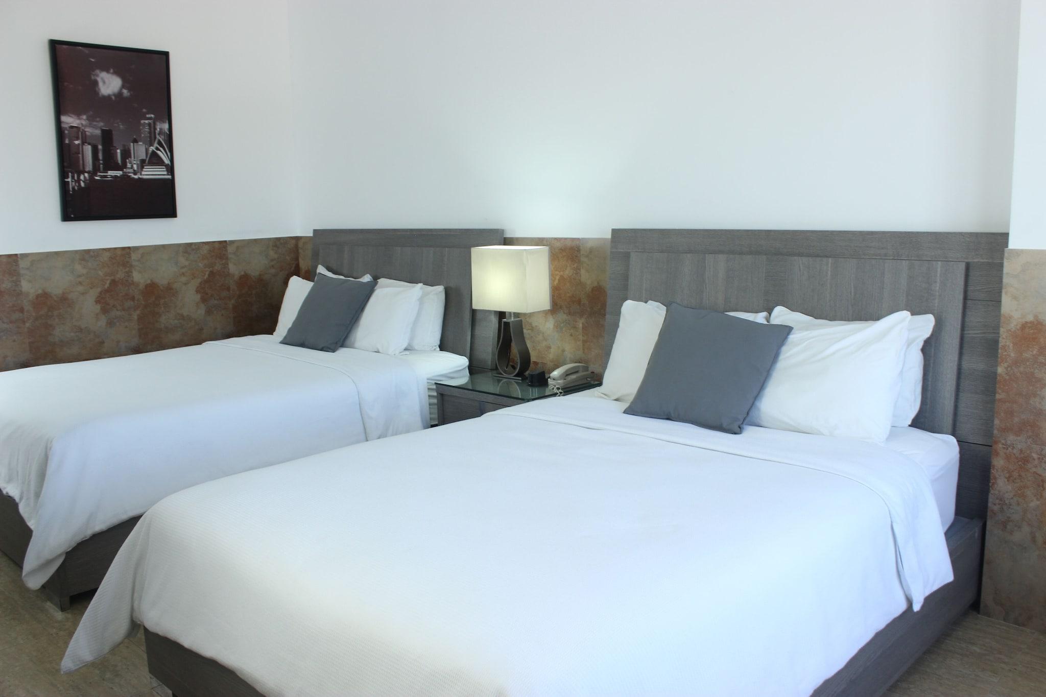 Double Two Queen Beds