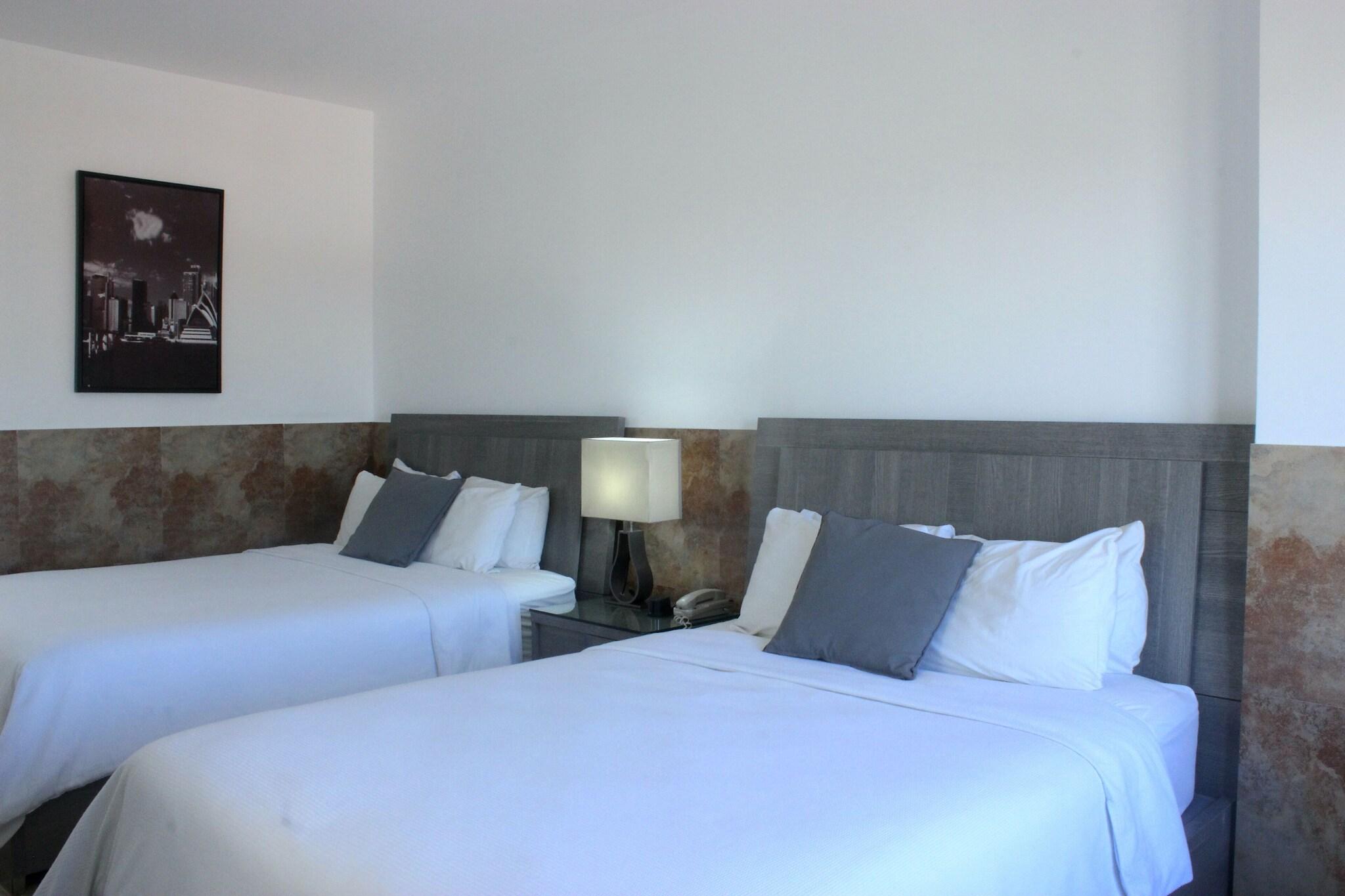 Double Two Queen Beds