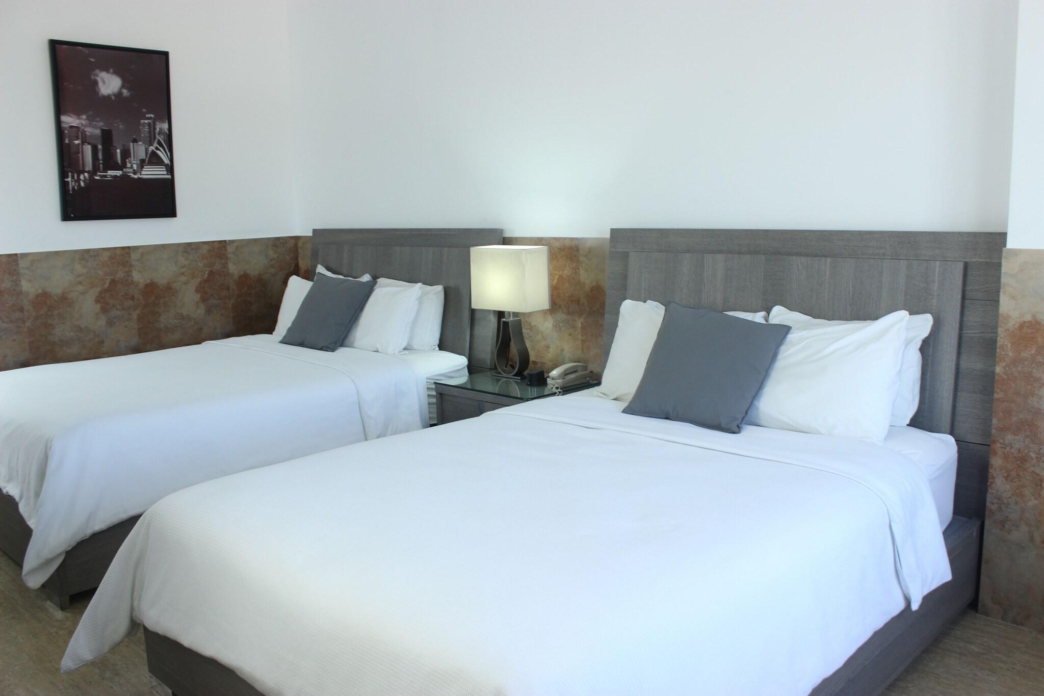 Double Two Queen Beds