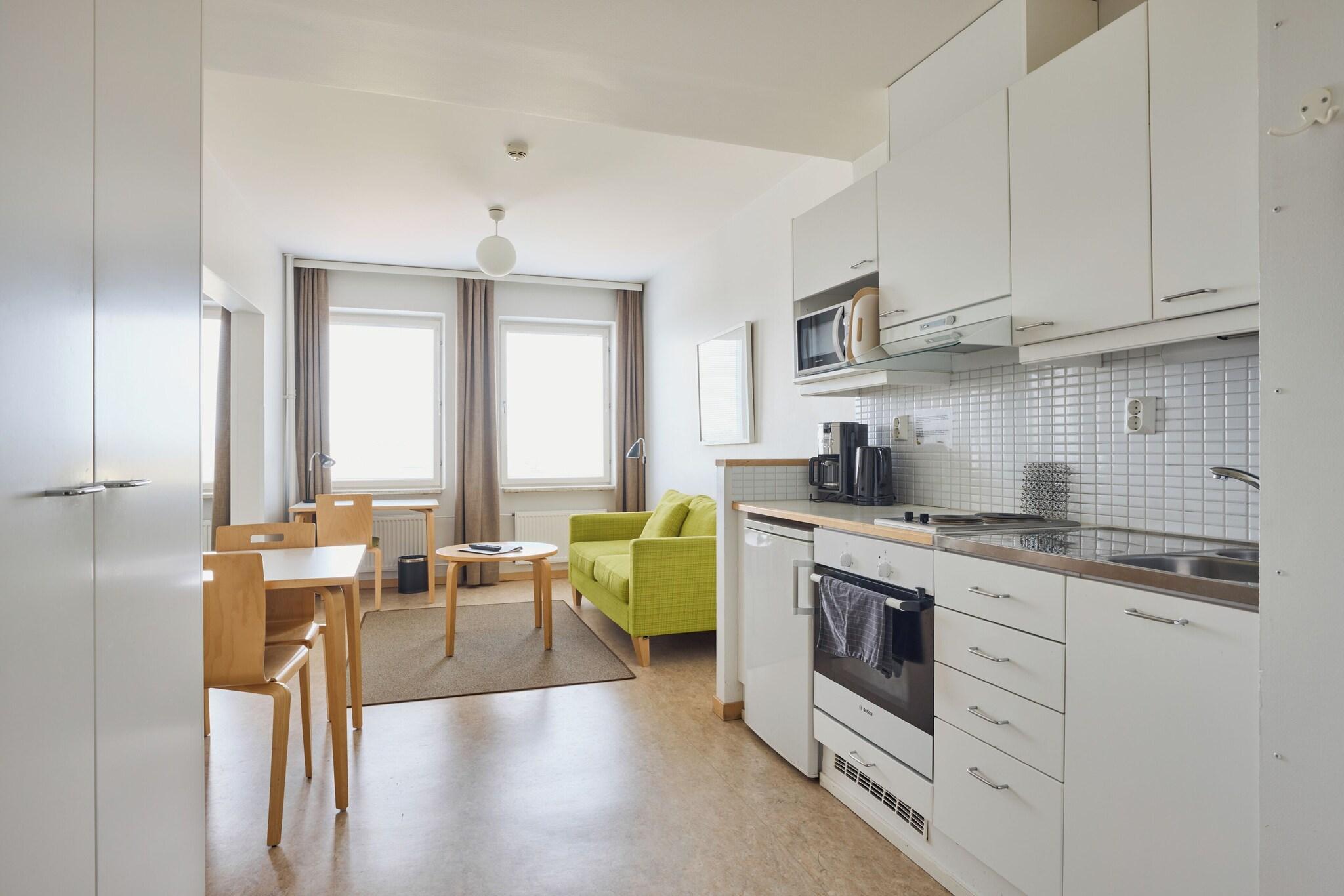 Twin with Kitchenette