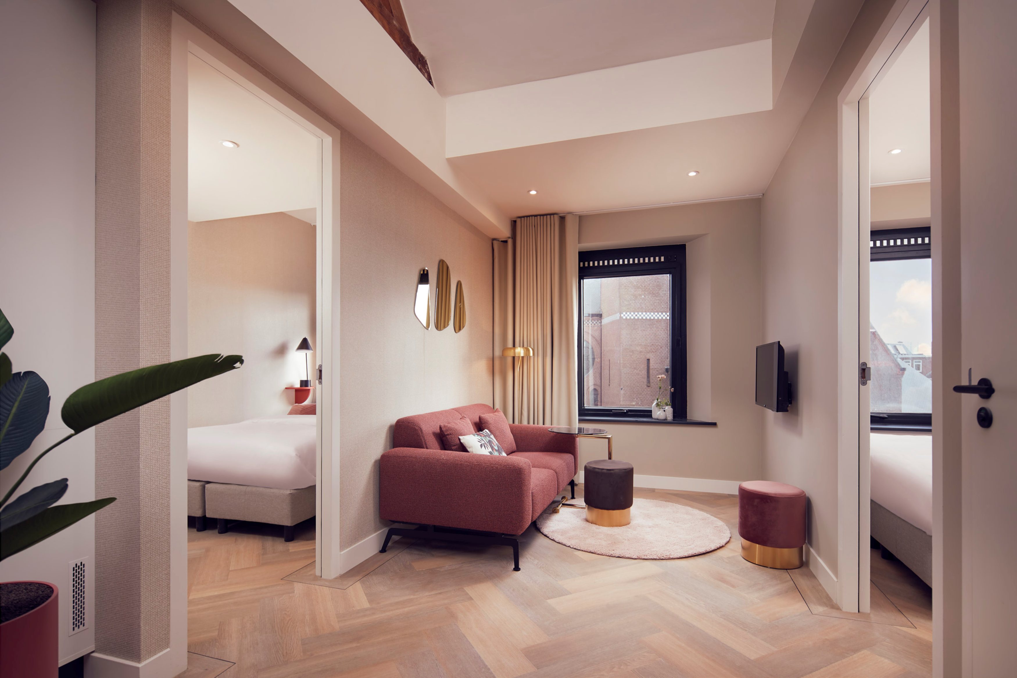 Family Room Four Bedrooms One Bathroom