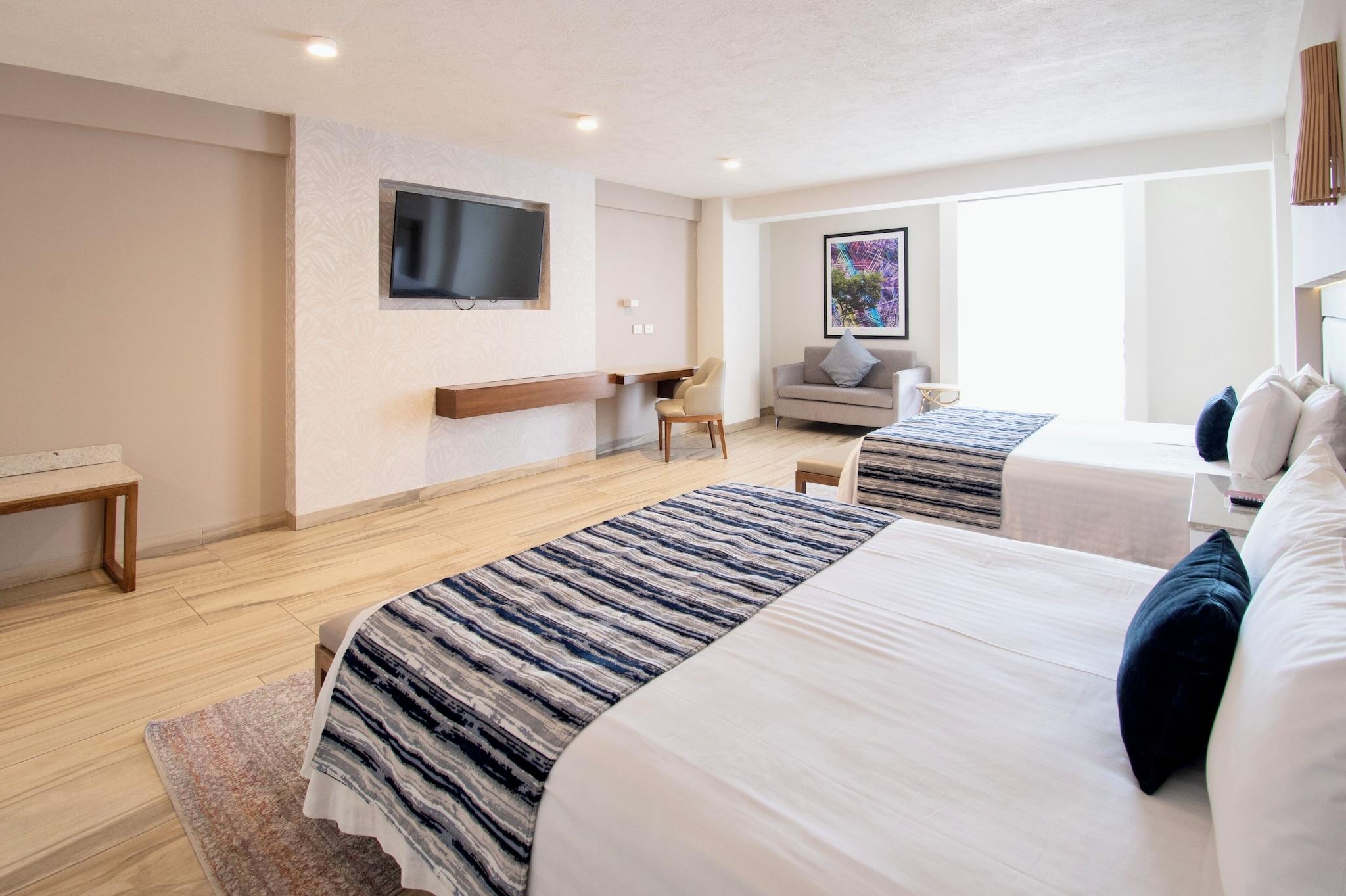 Double Two Queen Beds