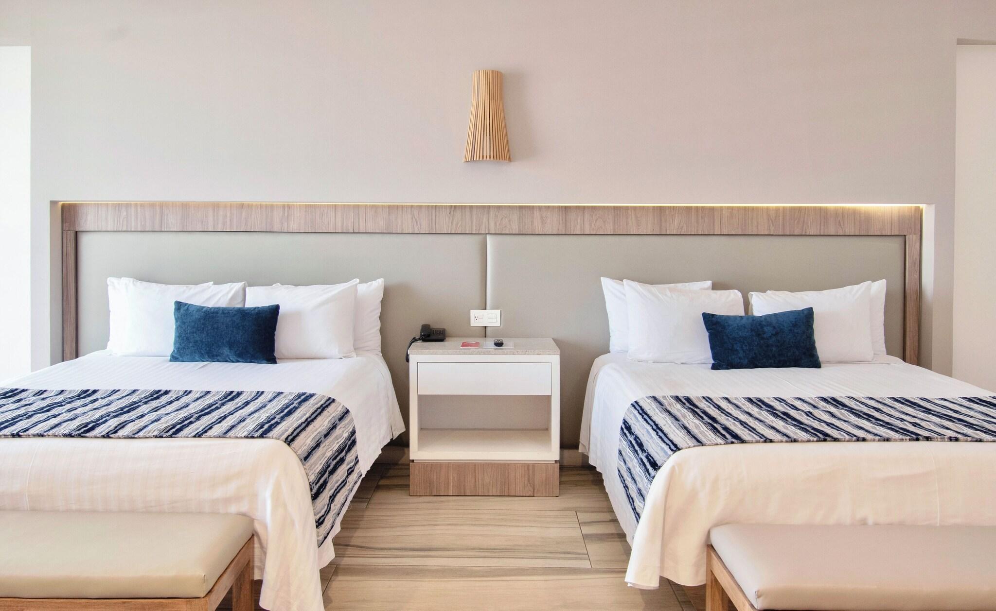 Double Two Queen Beds