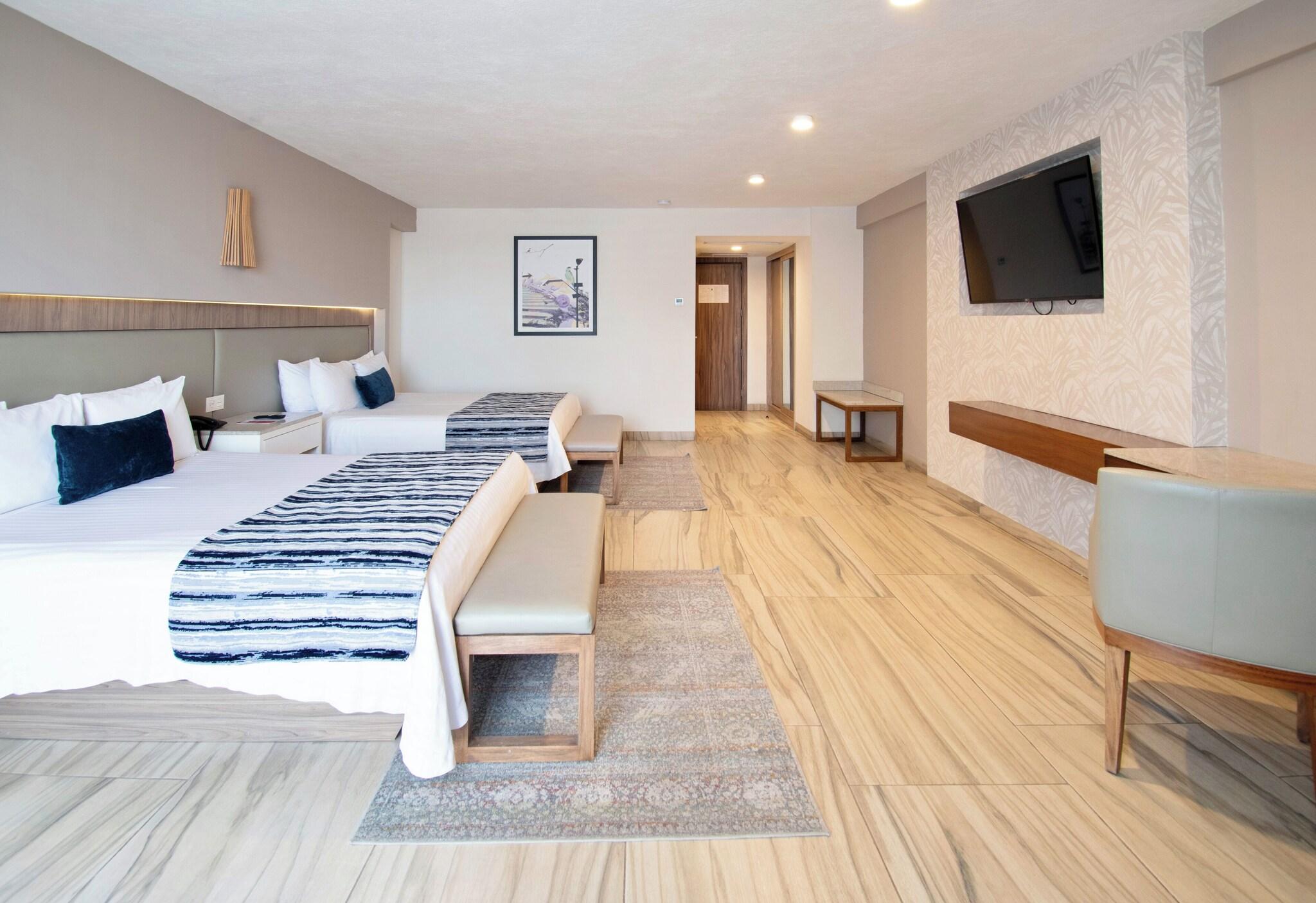 Double Two Queen Beds