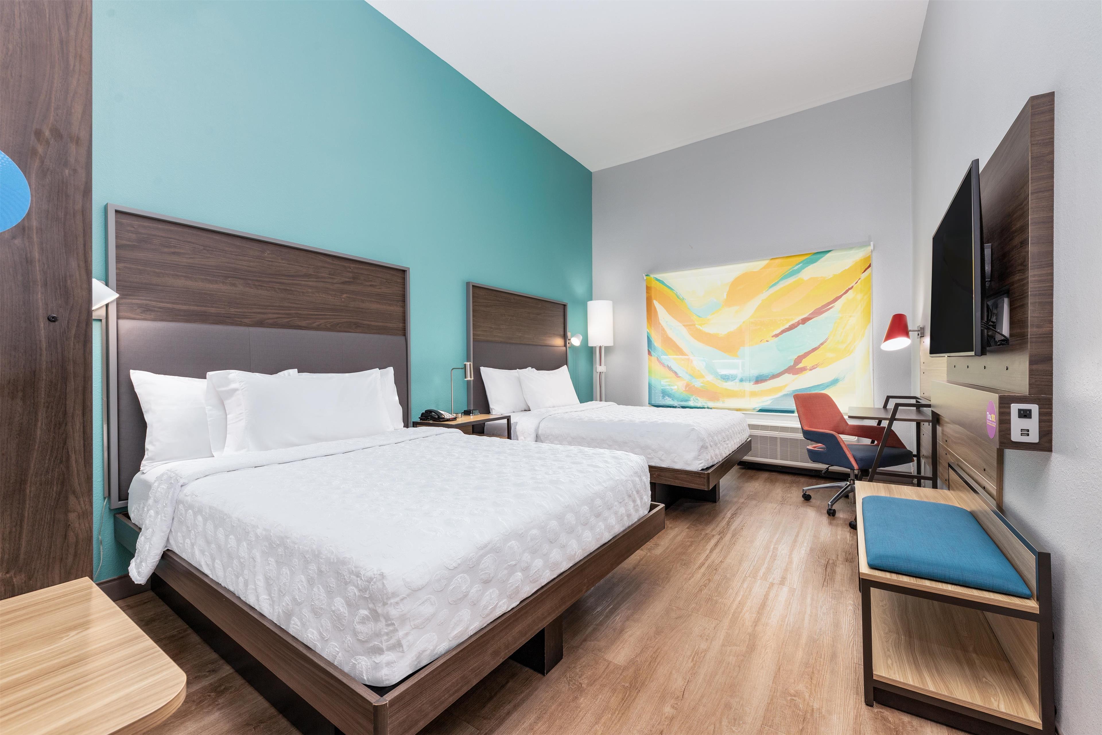 Double Two Queen Beds