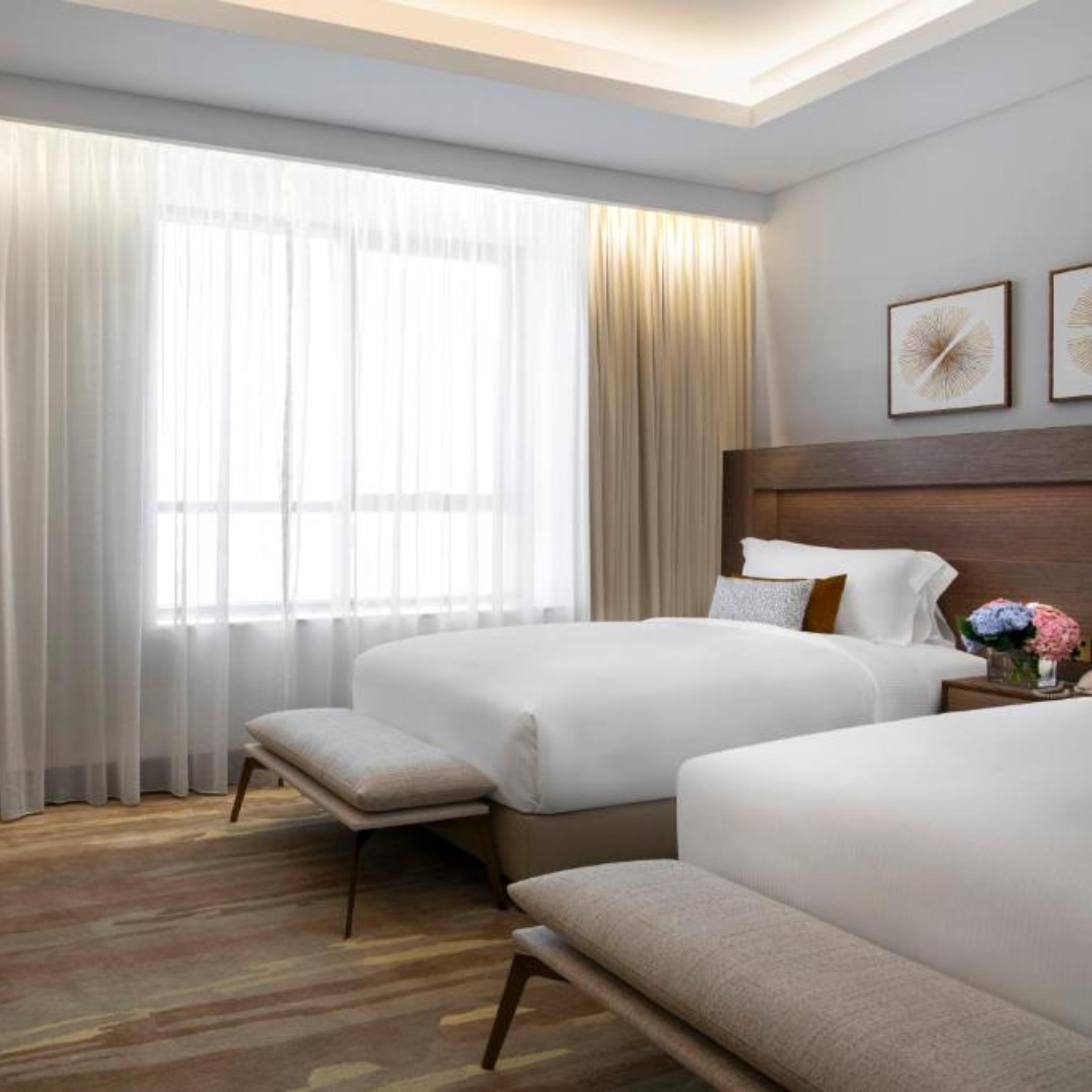 Double Pool View King Bed