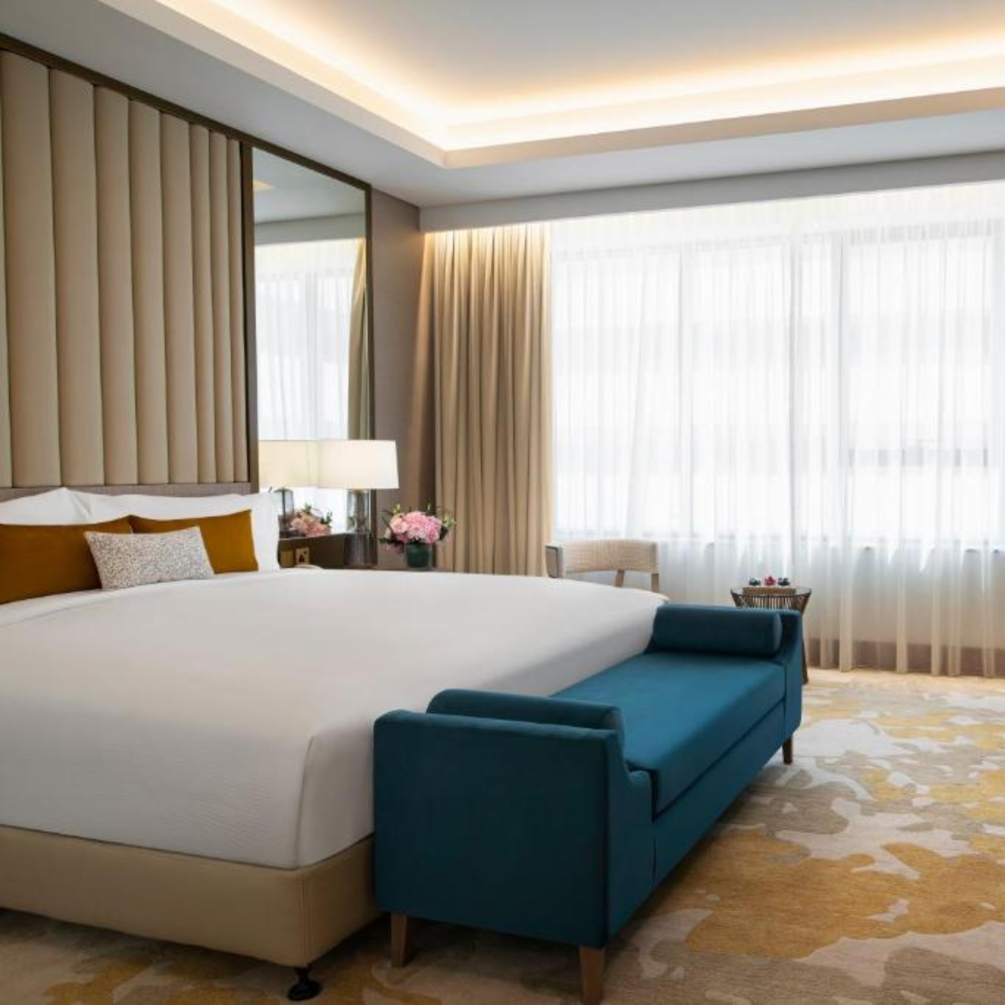 Double City View King Bed