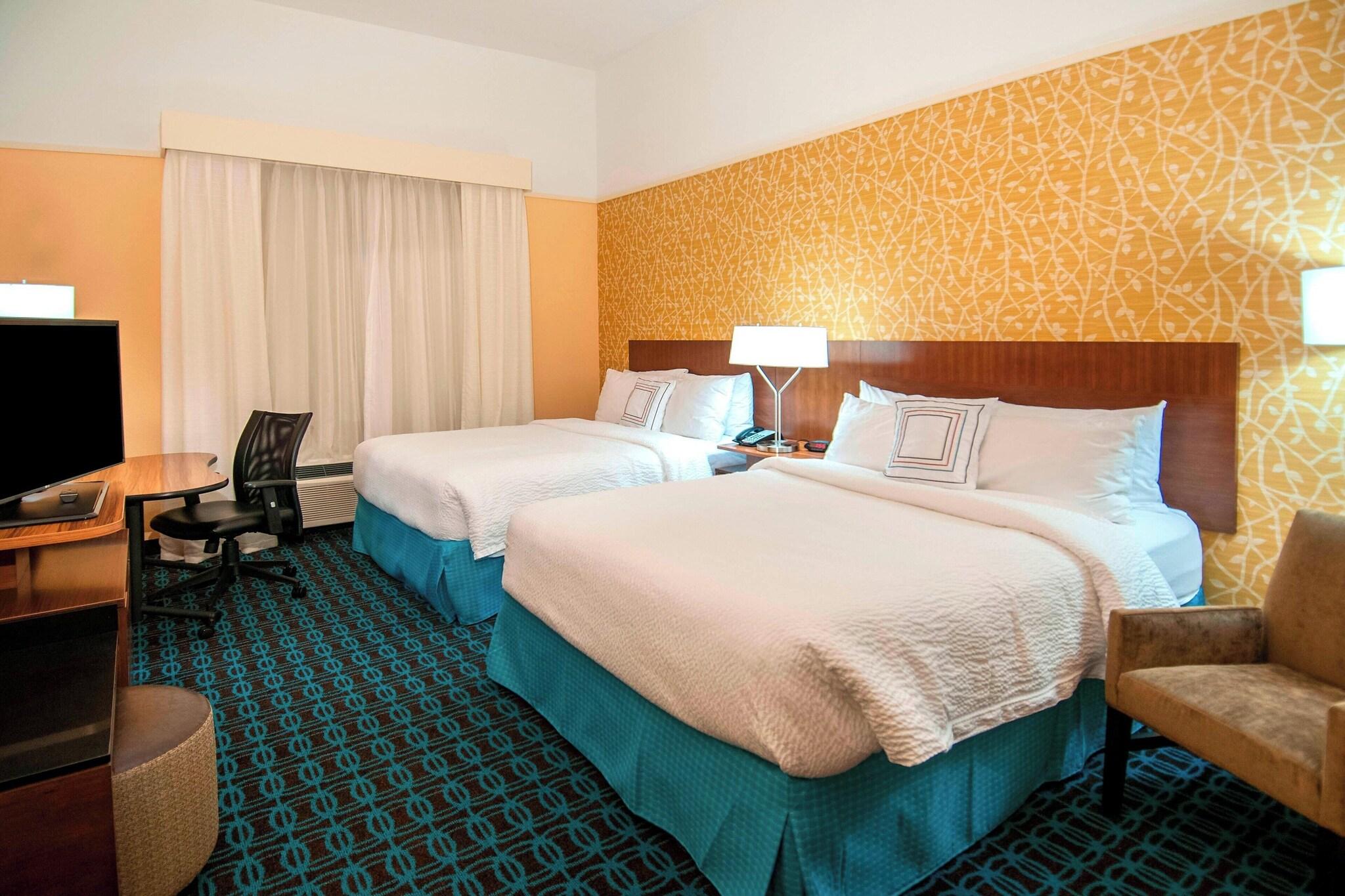 Double Two Queen Beds