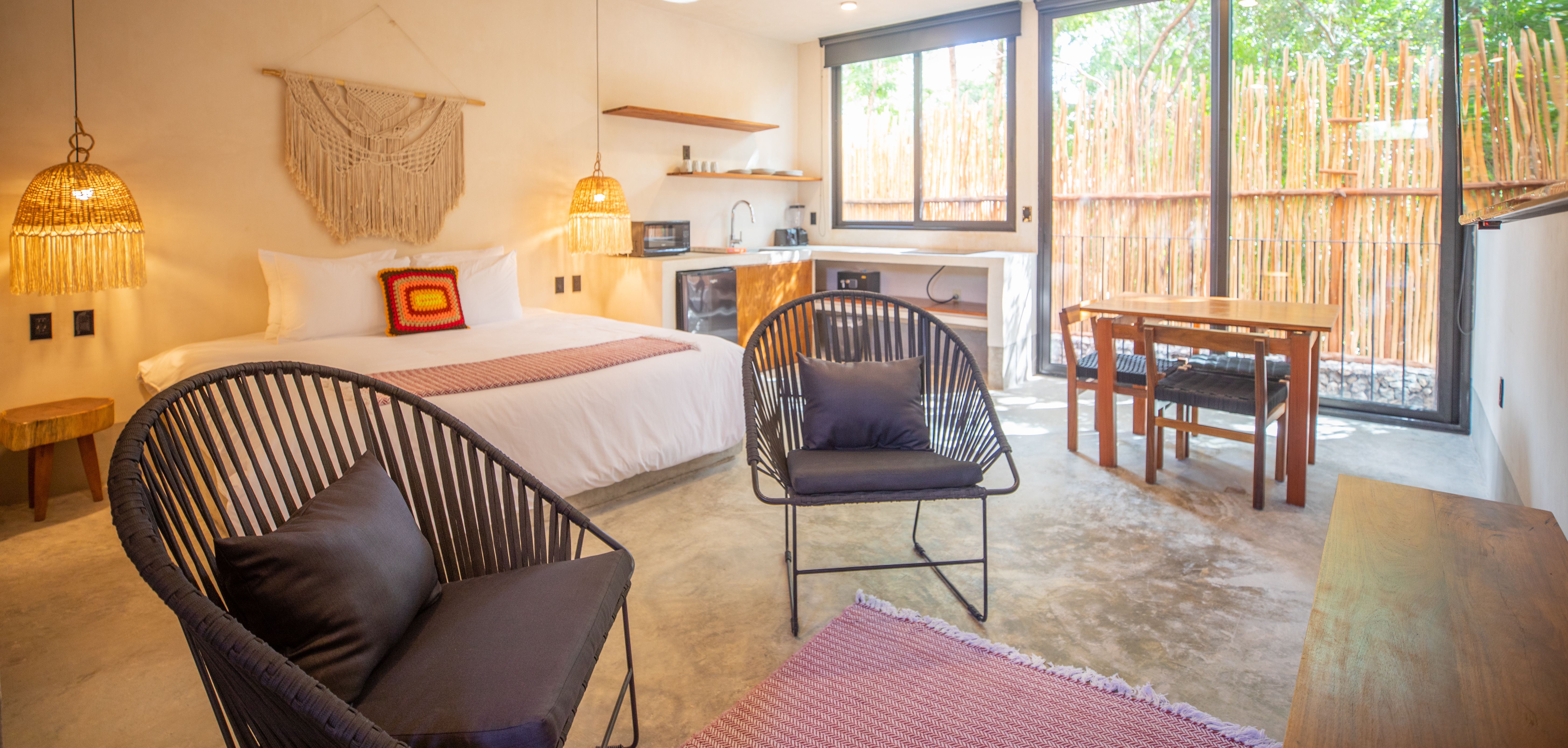 Studio King Size Bed