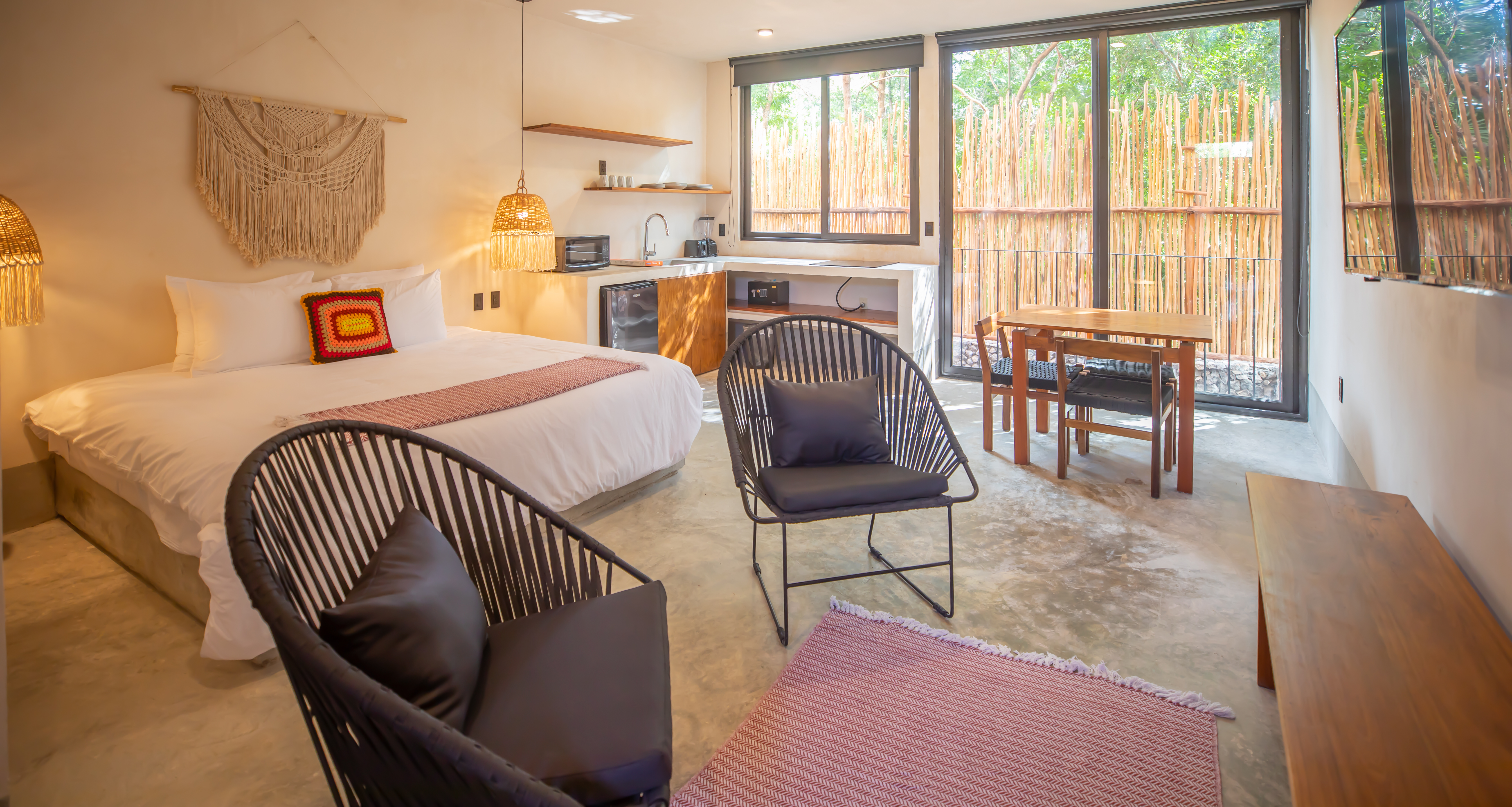 Studio King Size Bed