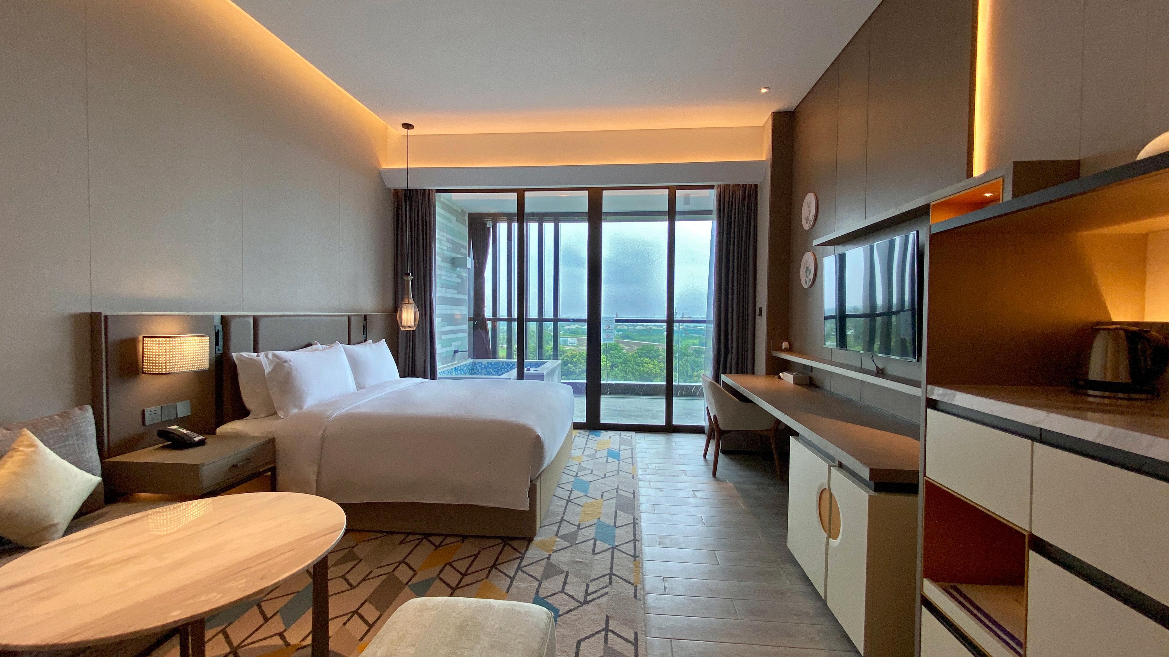 Double City View King Bed