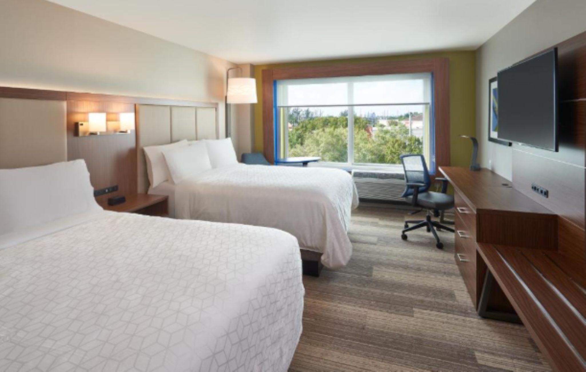 Double Two Queen Beds