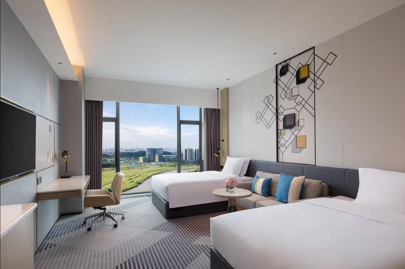 Double Two Double Beds